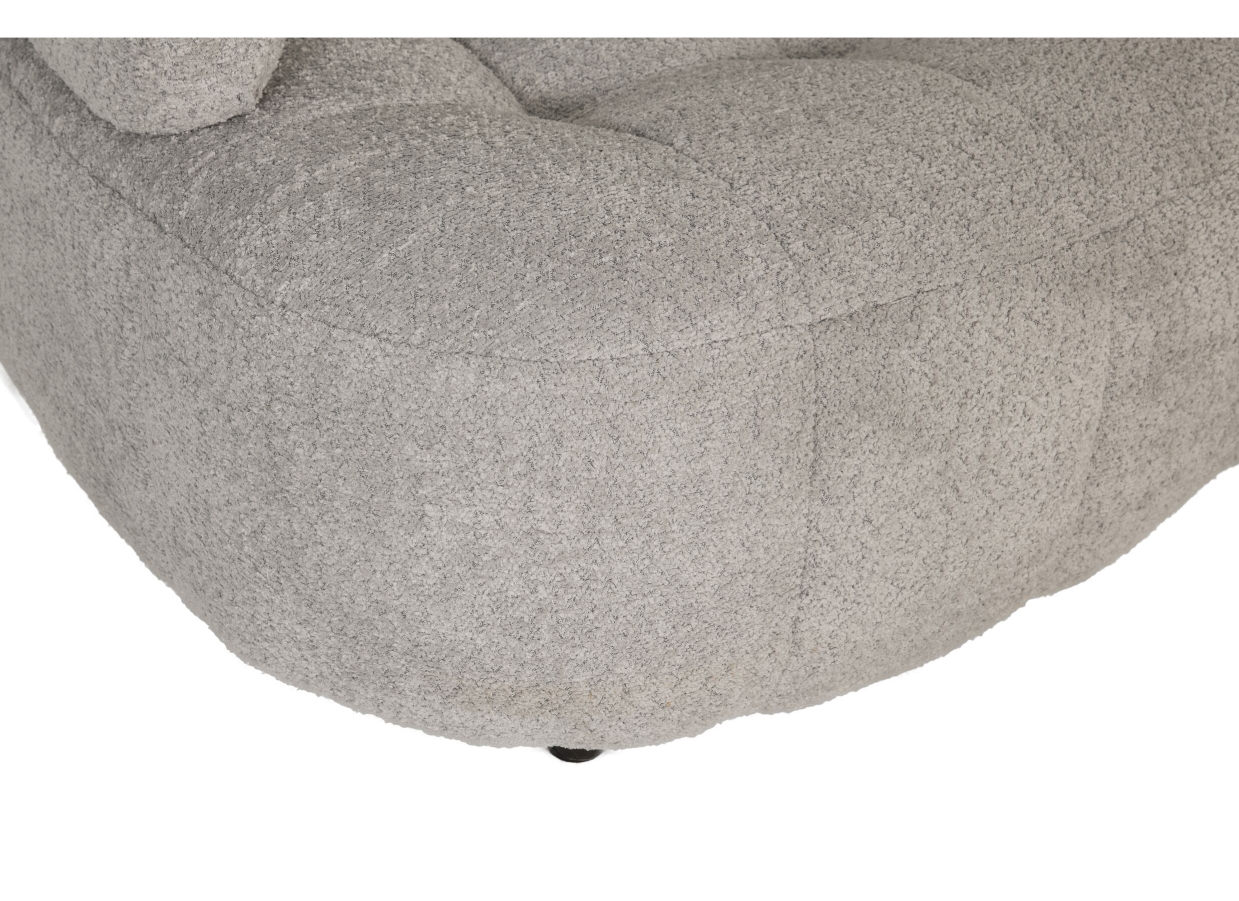 Detailfoto - Zetel Lepanto 2,5-zit - stof - silver grey
