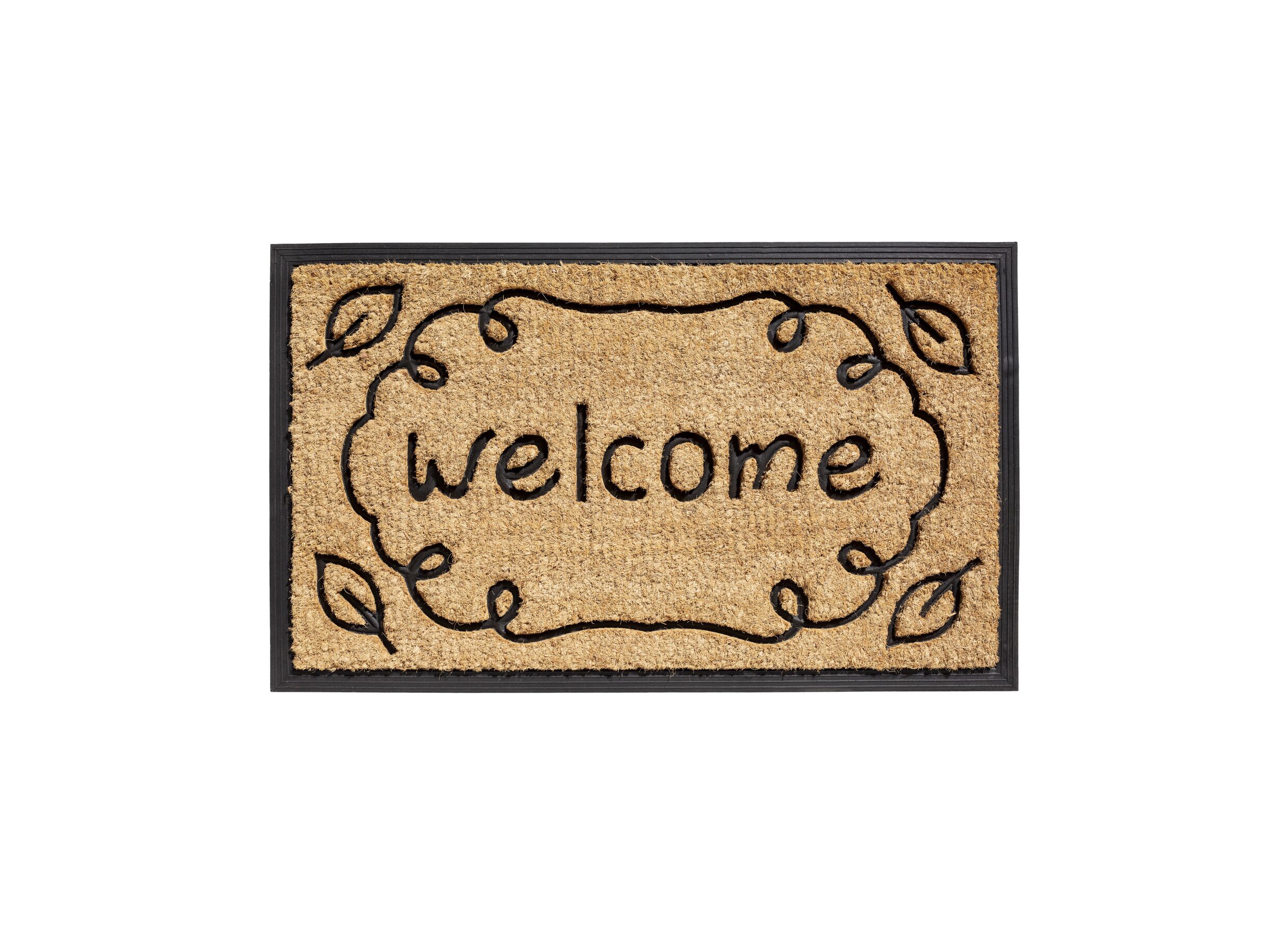 Hoofdfoto - Deurmat Bombay Welcome 75x45cm kokos bruin