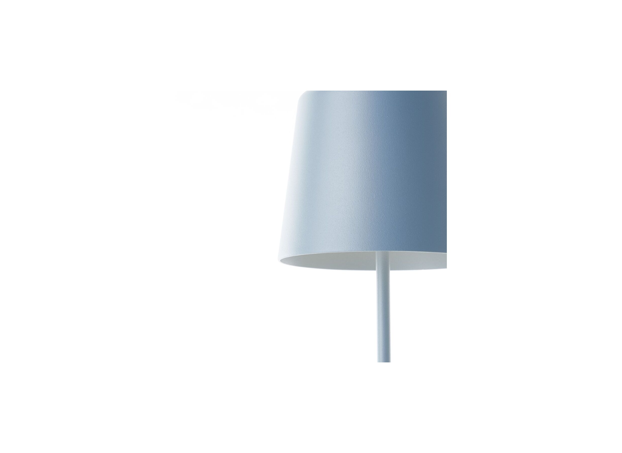 Detailfoto - Tafellamp Kaami H37cm noords blauw