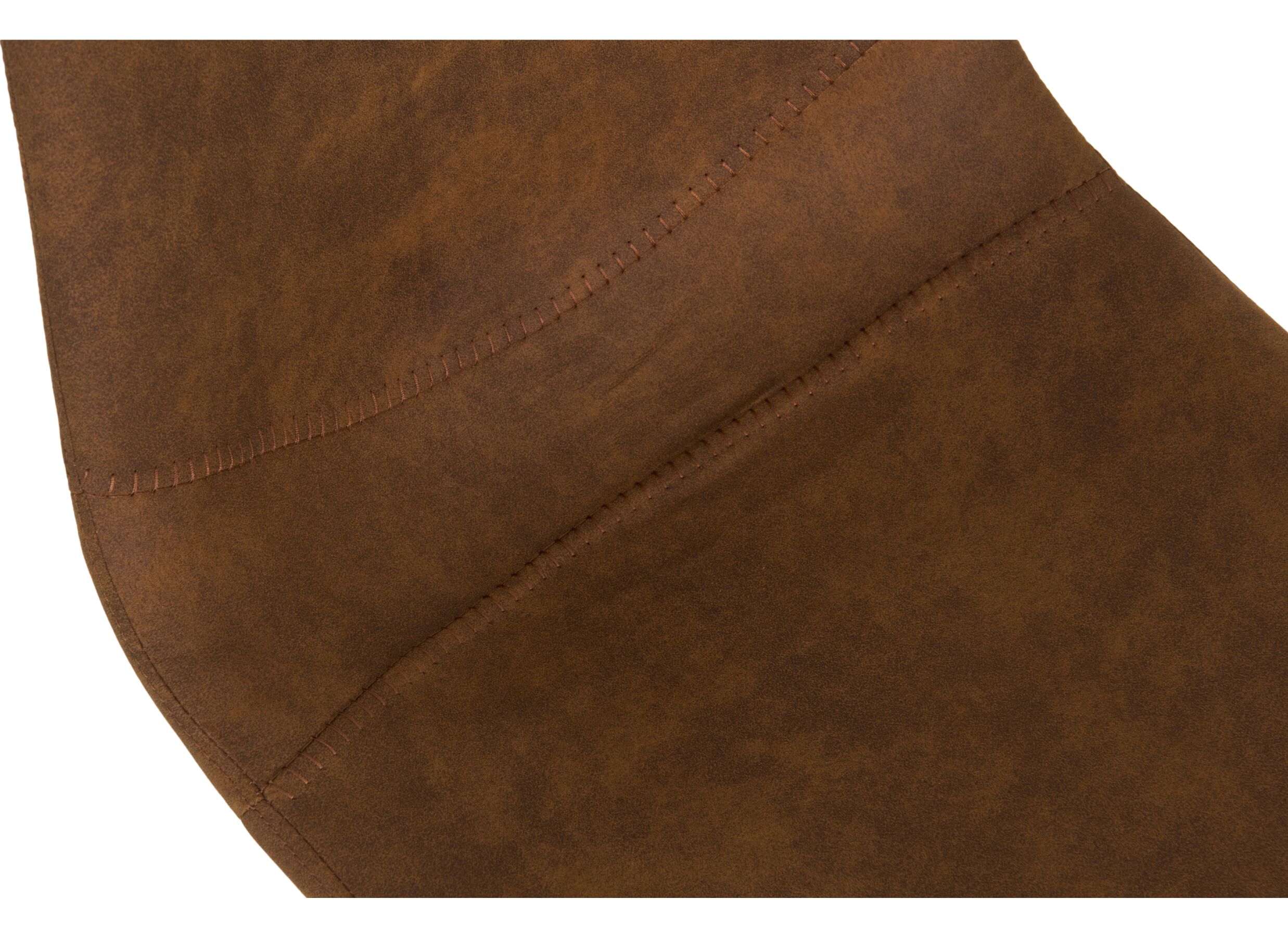 Detail - Chaise Frantz 47x57x83cm - tissu - cognac