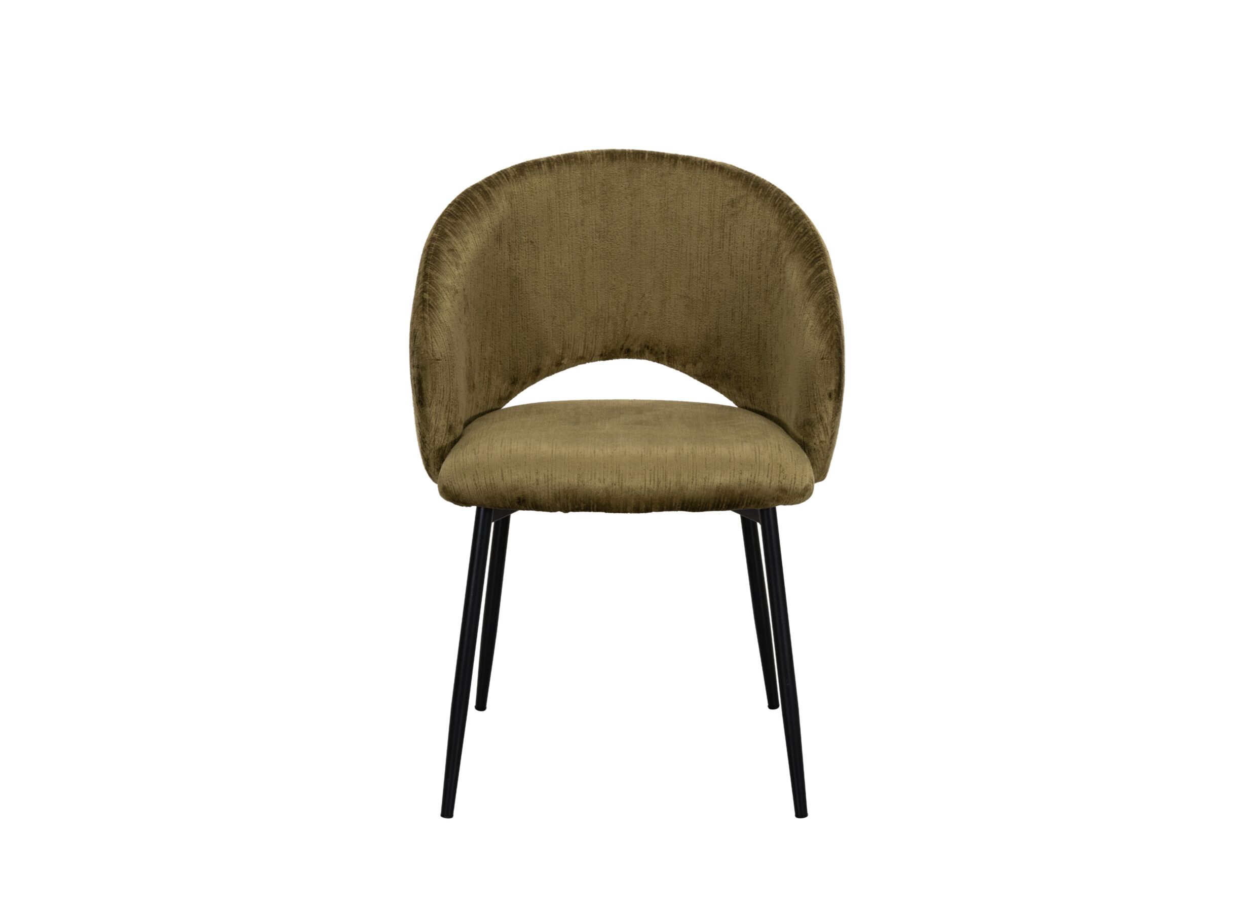 Overzichtsfoto - Stoel Read 58x62x80,5cm - stof - groen