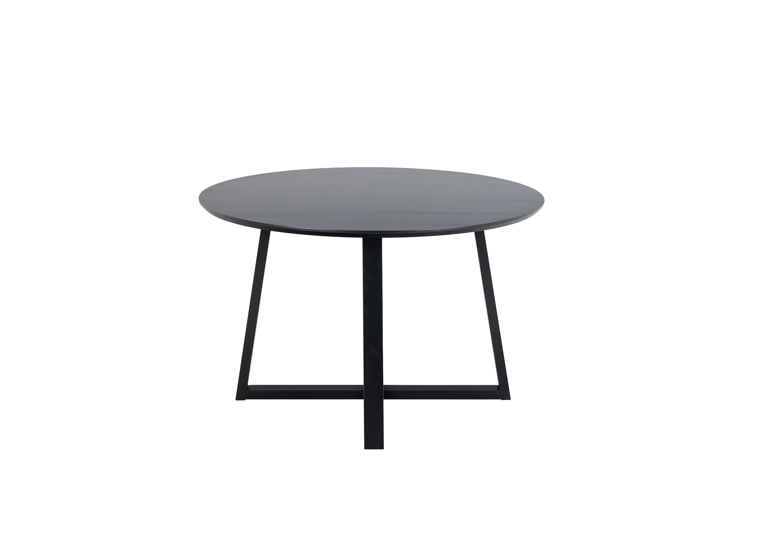 Aperçu - Table ronde Ø120cm - décor - noir