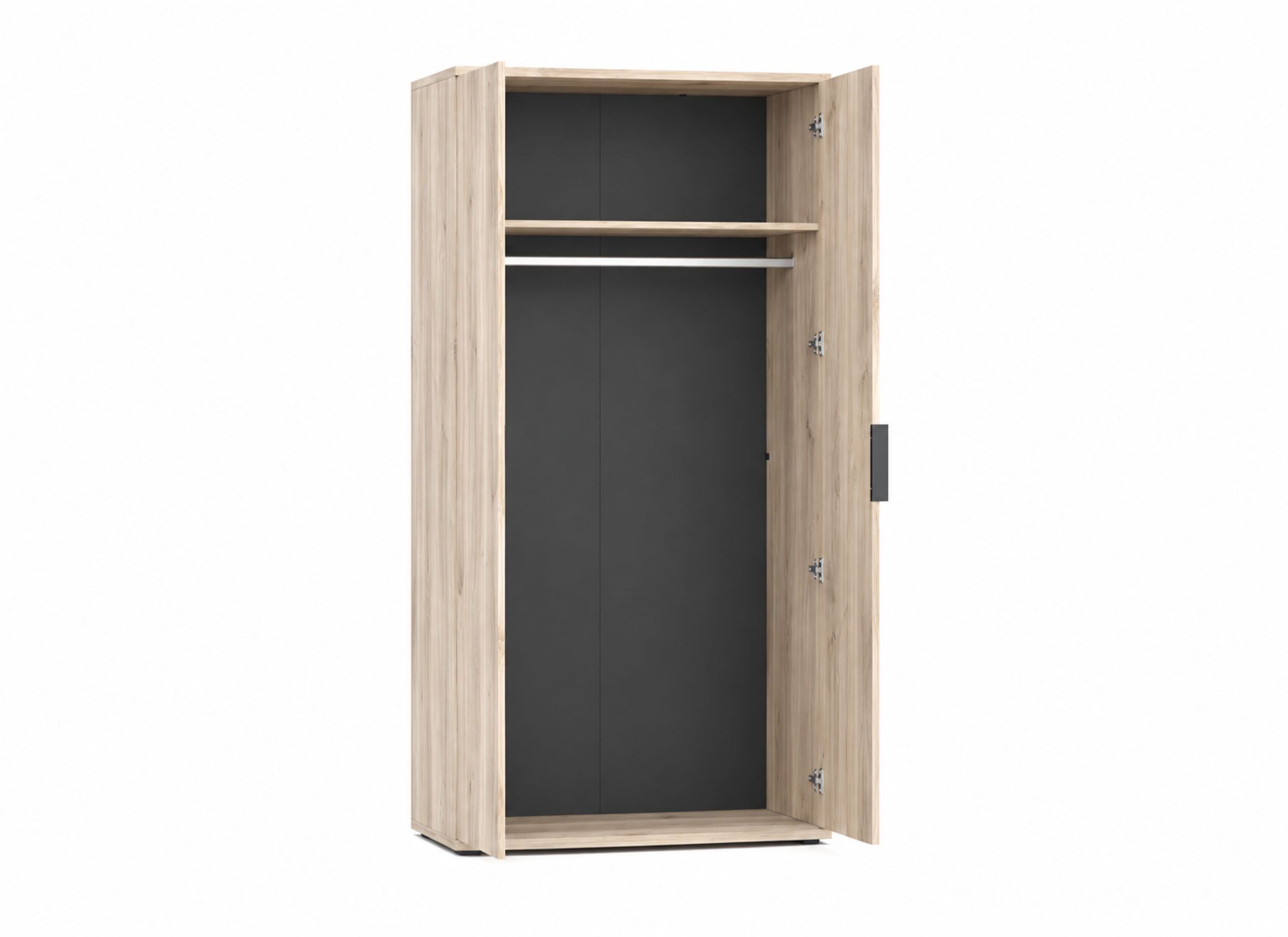 Indeling - Kleerkast Gloria 100cm - melamine - greige castello oak