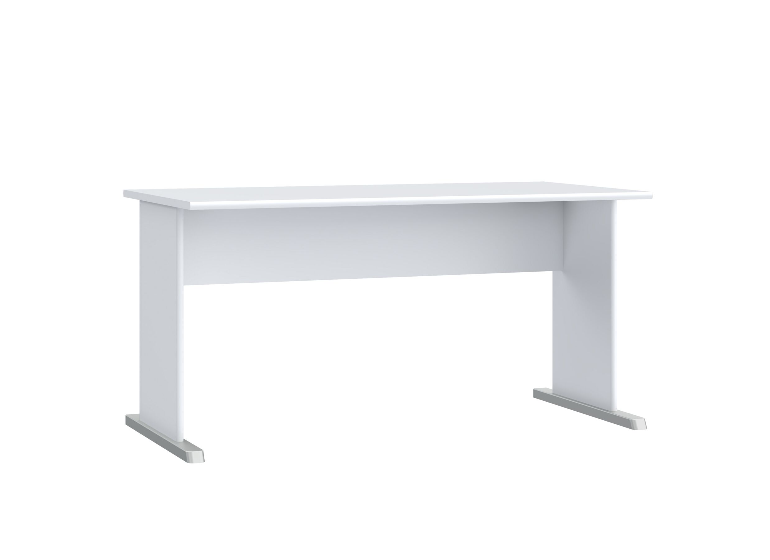 Bureau Topic 144x72cm - decor - wit - Bureau Topic 144x72cm - décor - blanc