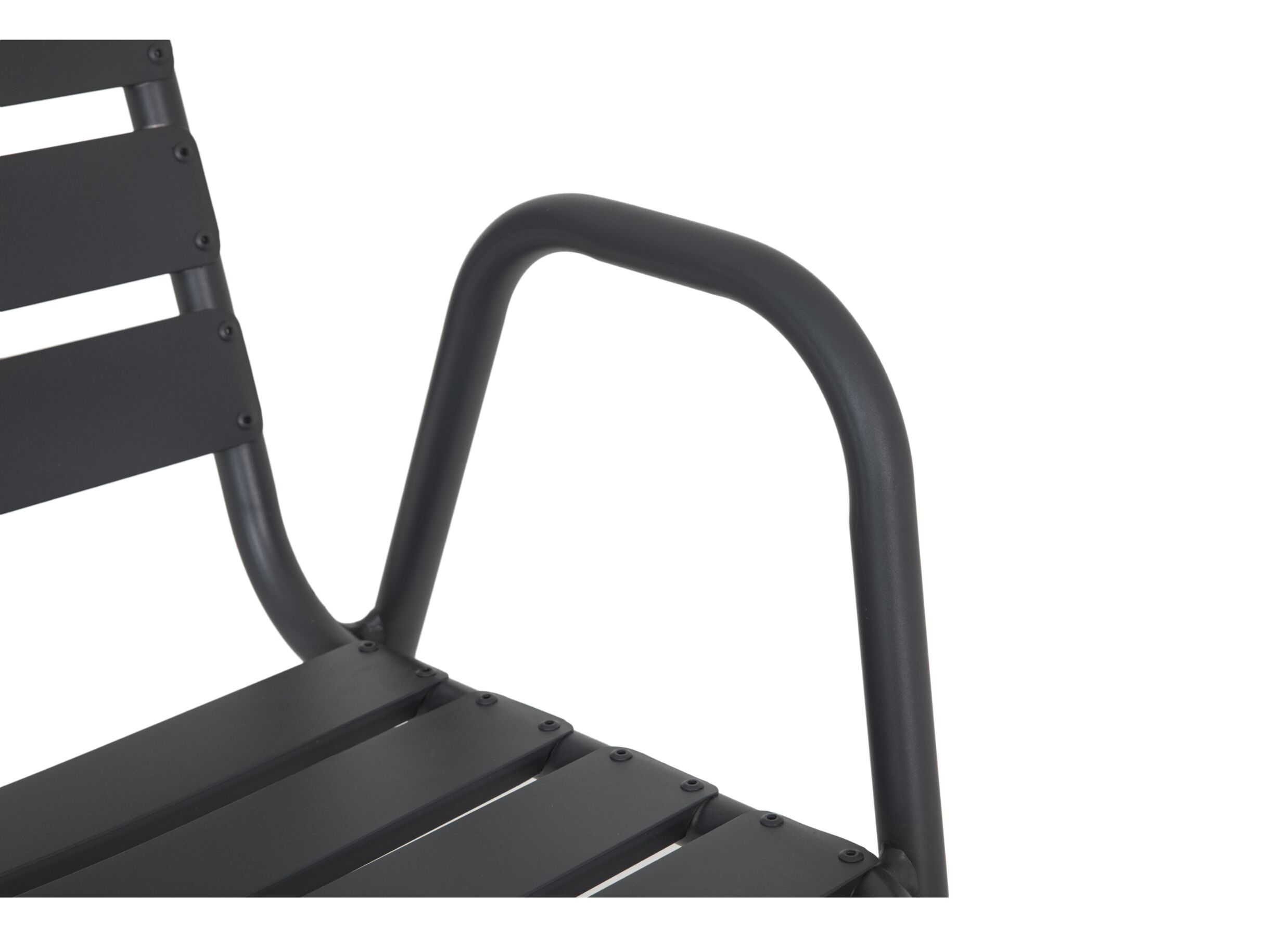Detail - Chaise de jardin Lush aluminium anthracite