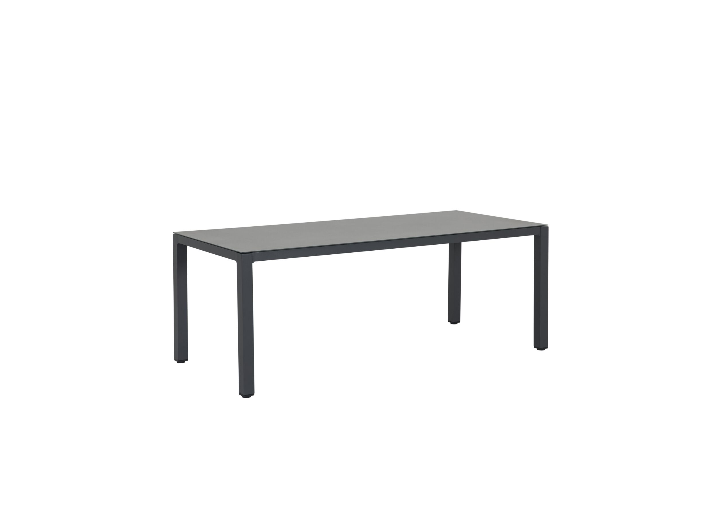 Plus Important - Table de jardin Breeze 200x90x74cm - aluminium - gris