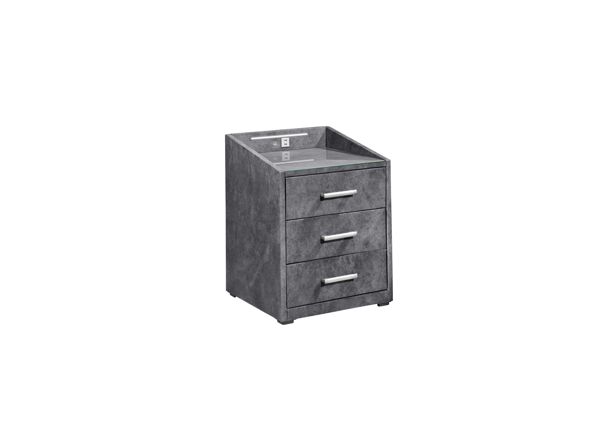 Table de chevet Moon 48x47x62cm - Table de chevet Moon 48x47x62cm