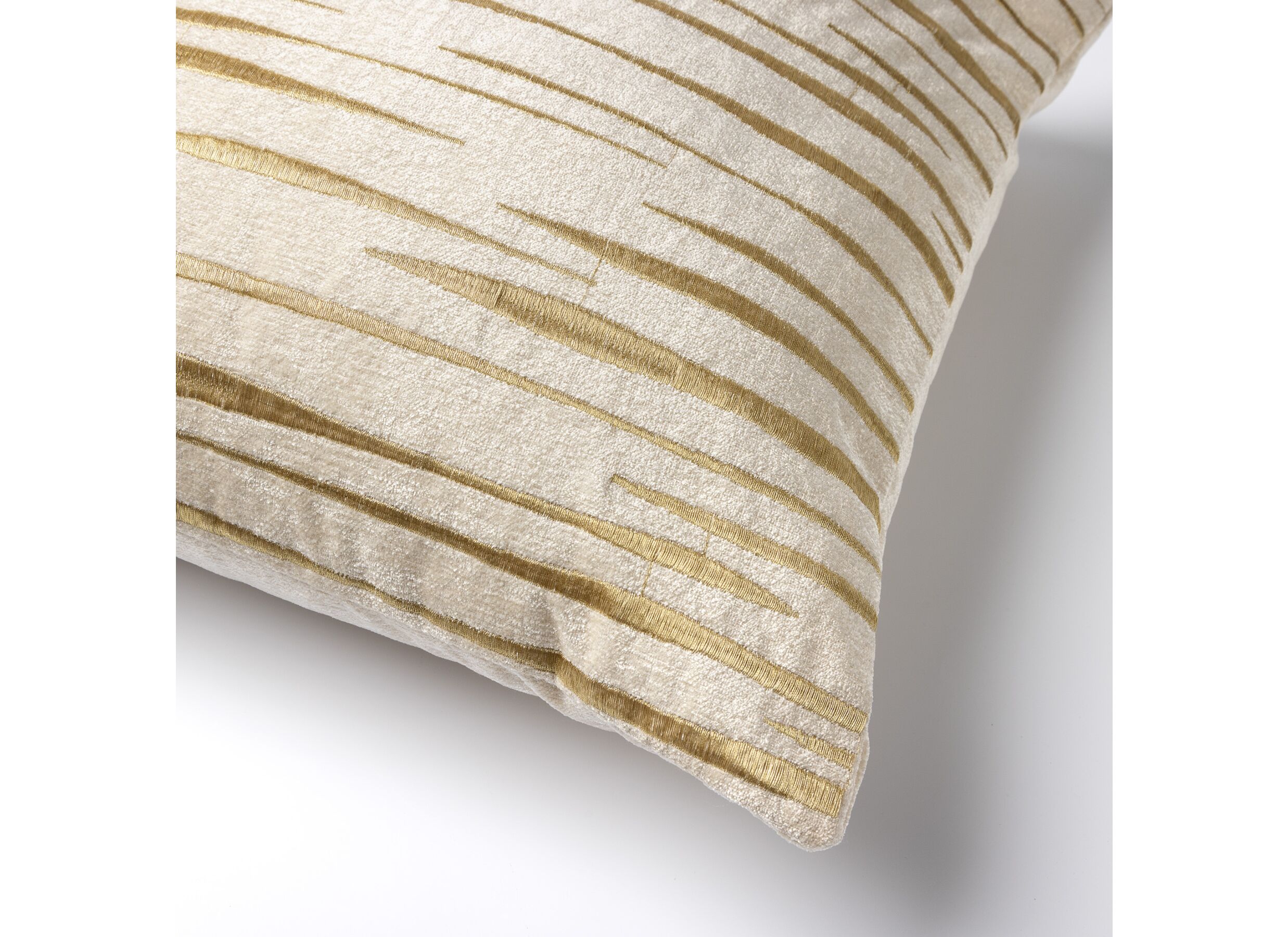 Detail - Coussin Connor 45x45cm - tissu - summer sand