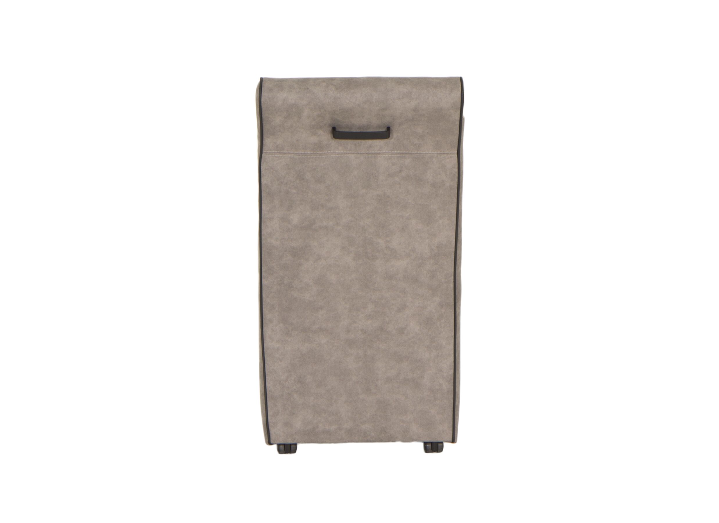 Detailfoto - Stoel Cowboy 51x60x95cm - microvezel - silver preston