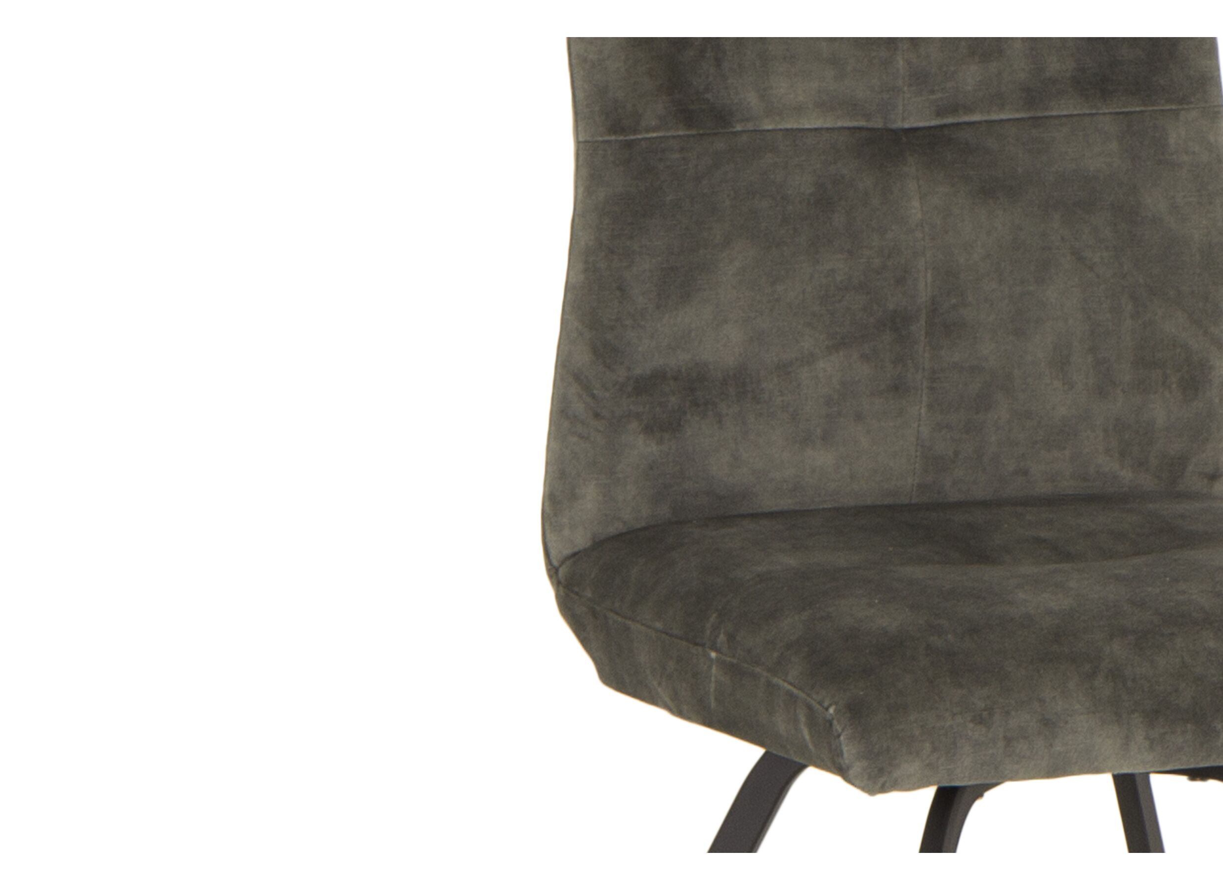 Detail - Chaise Adore 46x60x87cm - tissu - hunter vert