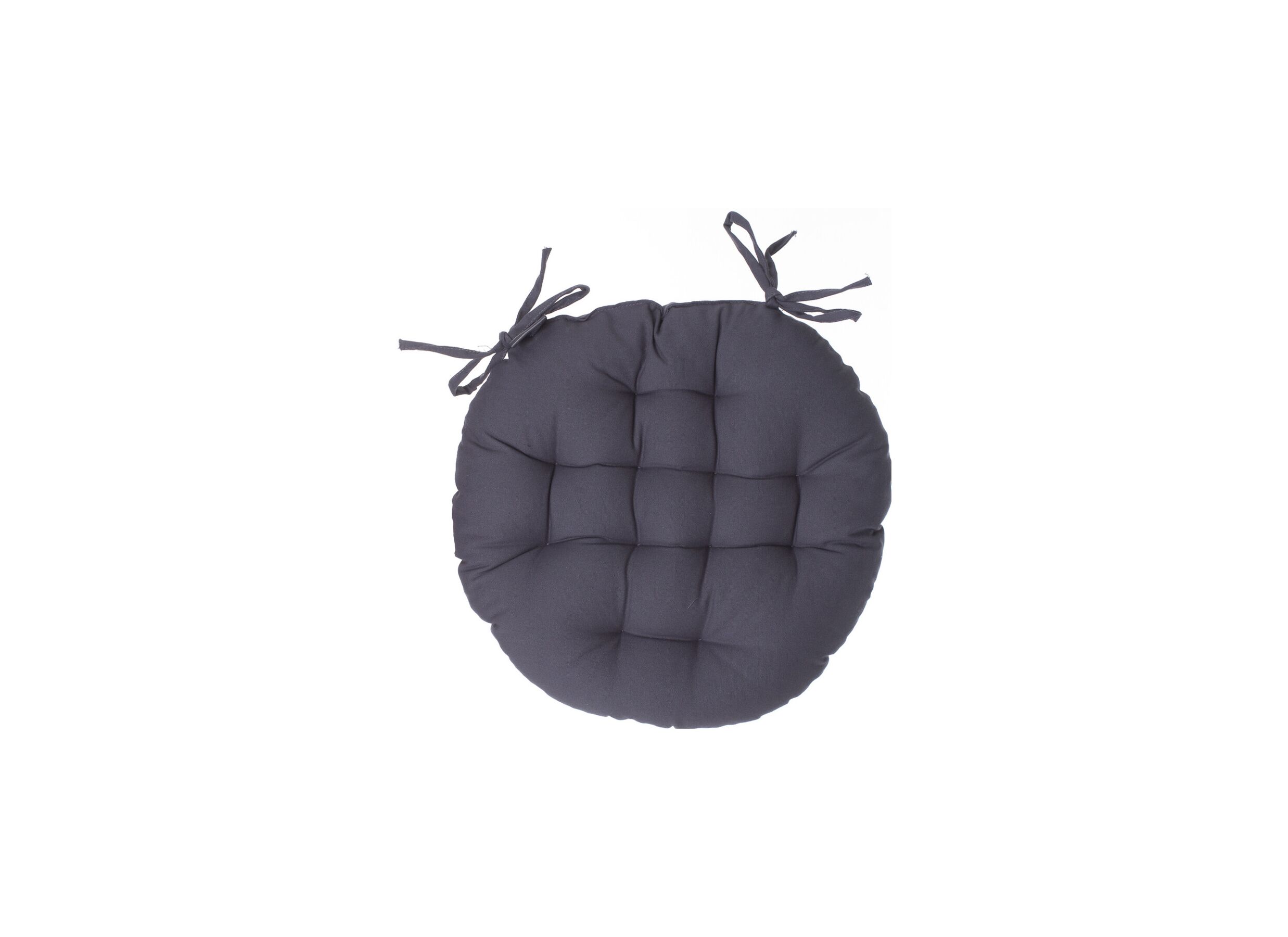 Coussin de chaise Ø38 Gris Foncé - Coussin de chaise Ø38 Gris Foncé