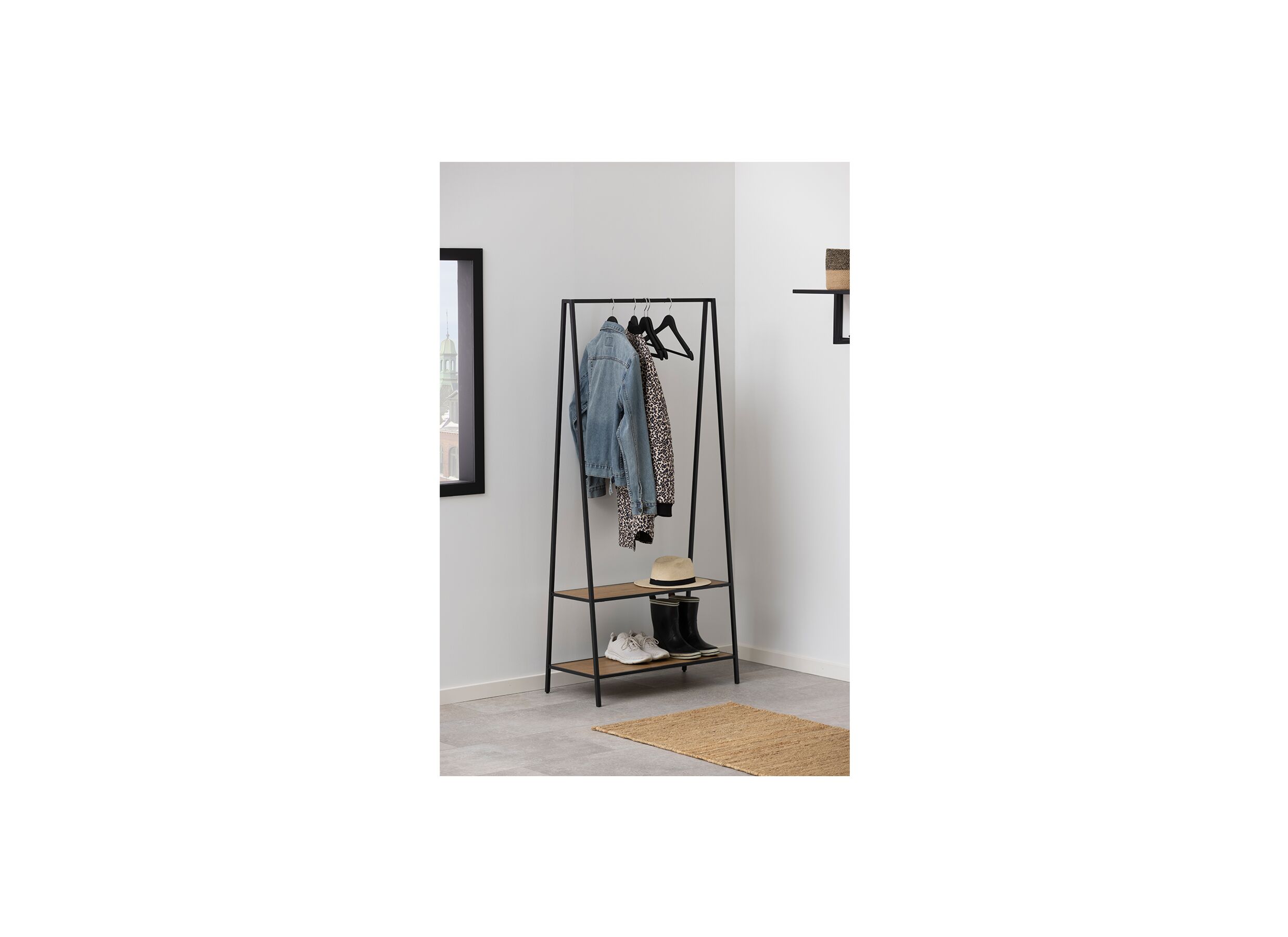 Foto ambiance - Portant 77x37x165cm