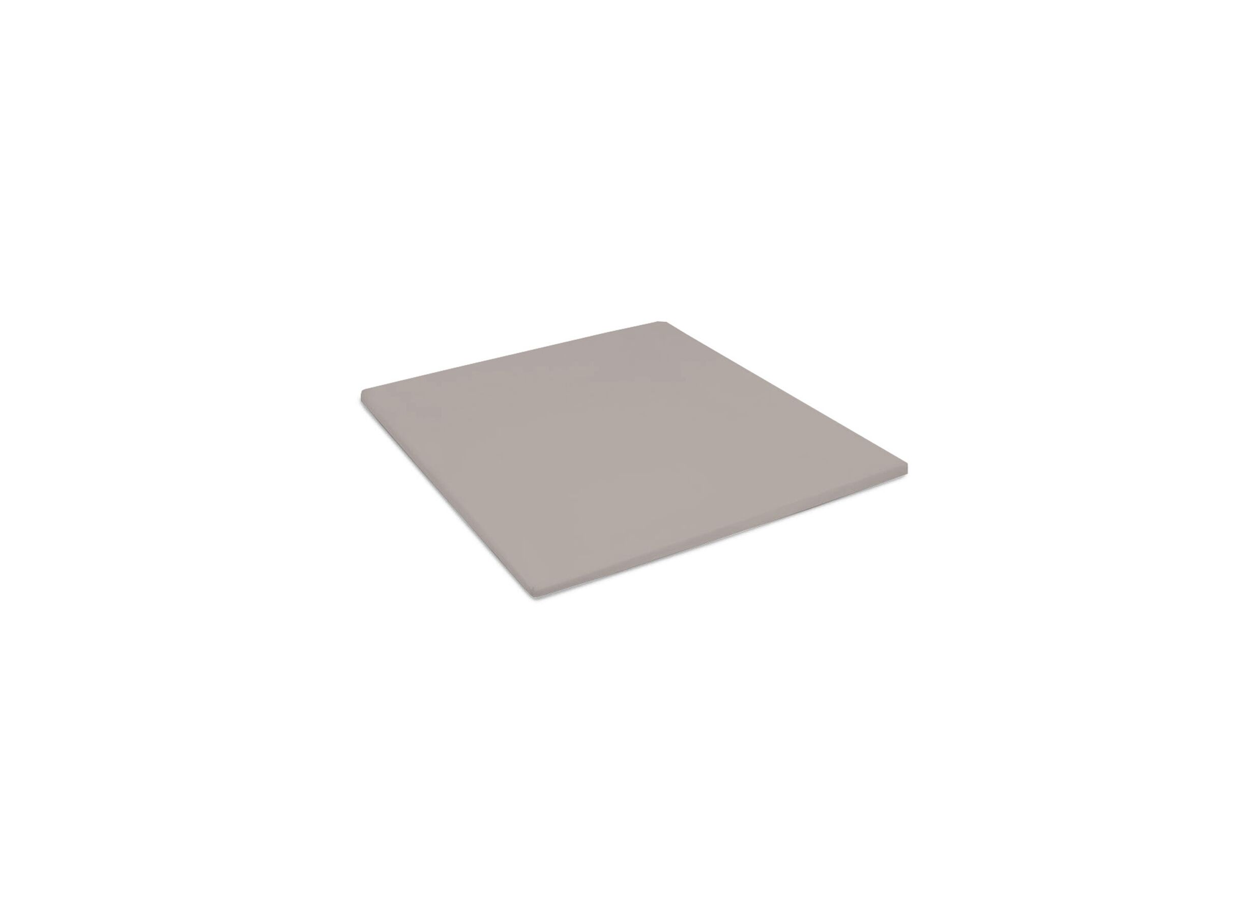 Drap-housse topper 140x200/160x220cm coton taupe - Drap-housse topper 140x200/160x220cm coton taupe