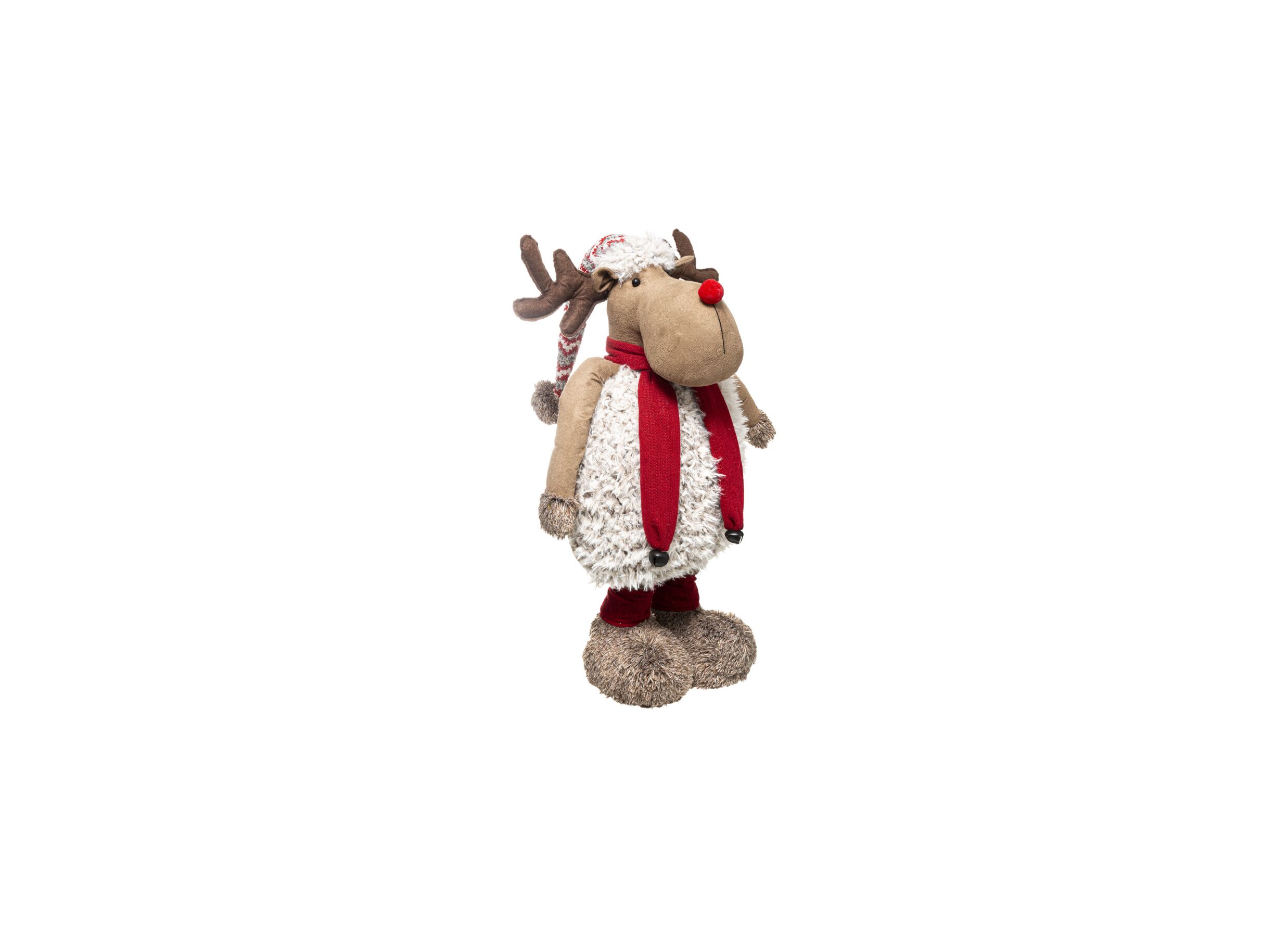 Kerstdecoratie Telescopisch Rendier H144cm - Décoration de Noël Renne Télescopique H144cm