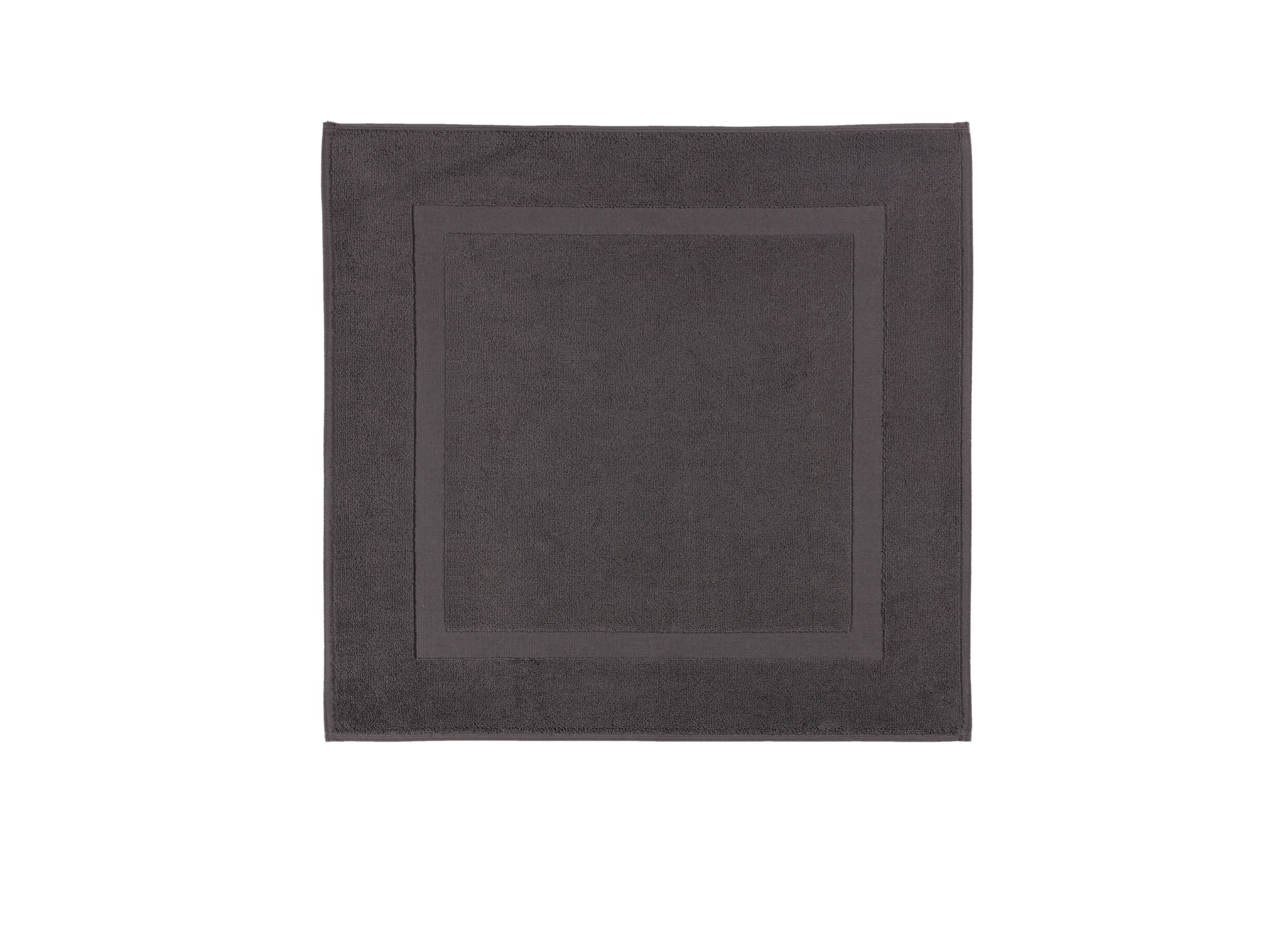 Tapis de bain Una 60x60cm charcoal - Tapis de bain Una 60x60cm charcoal