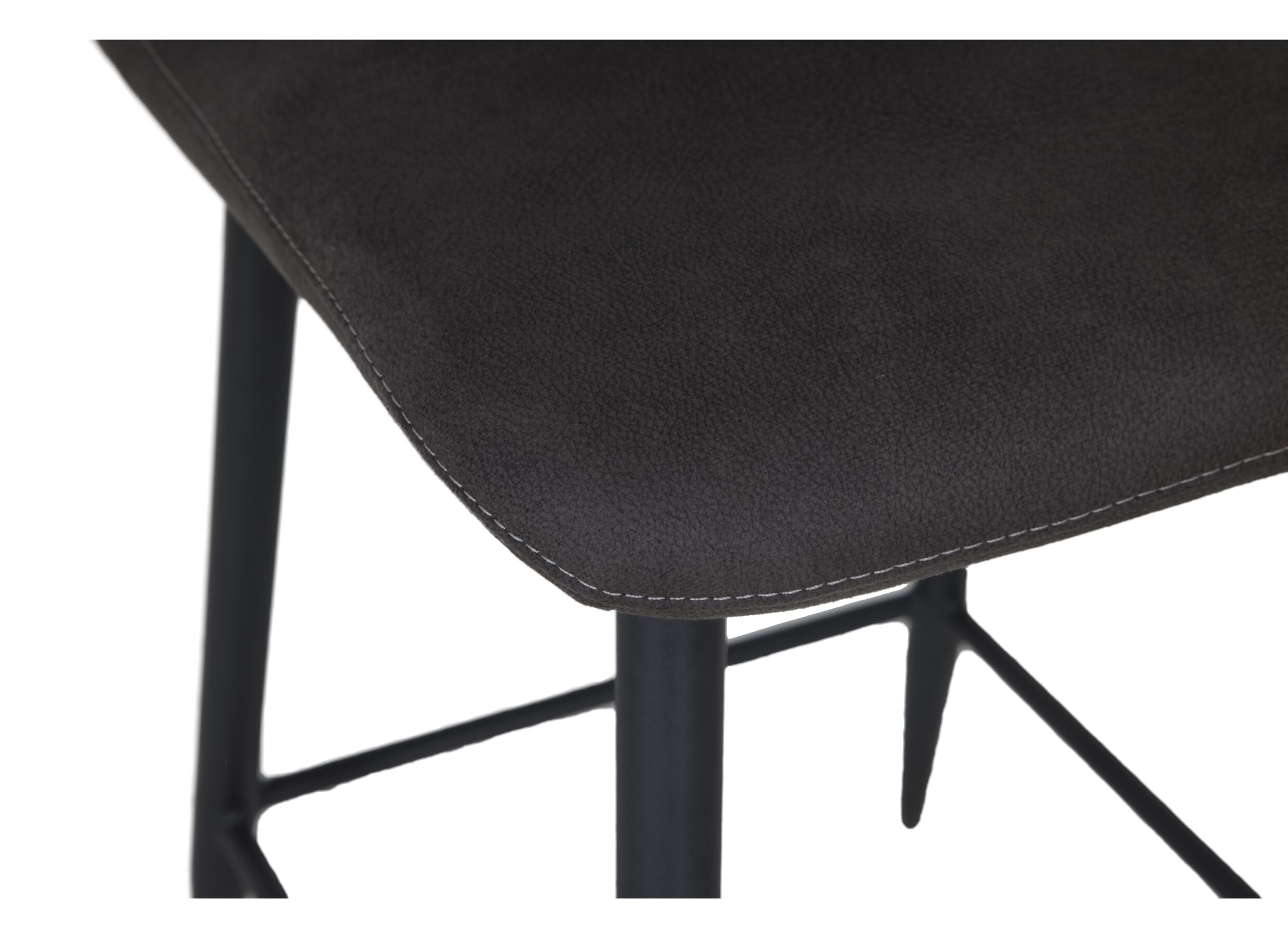 Chaise de bar Dex tissu - zorro nthracite