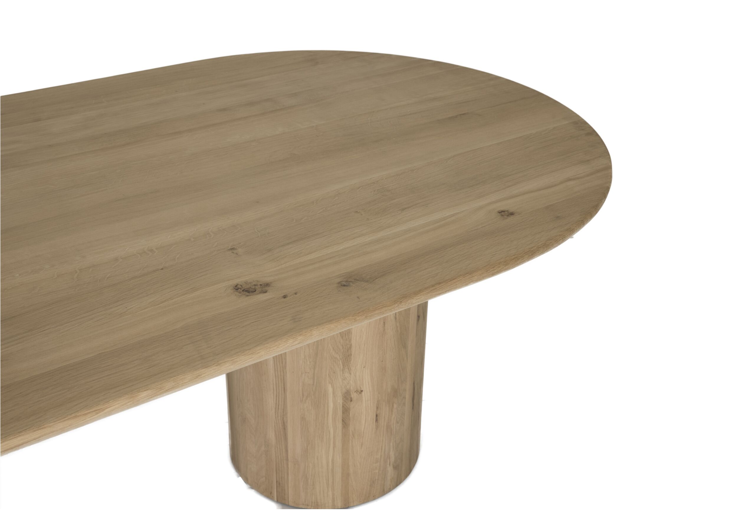 Table Pearl 240x110cm - chêne massif - naturel