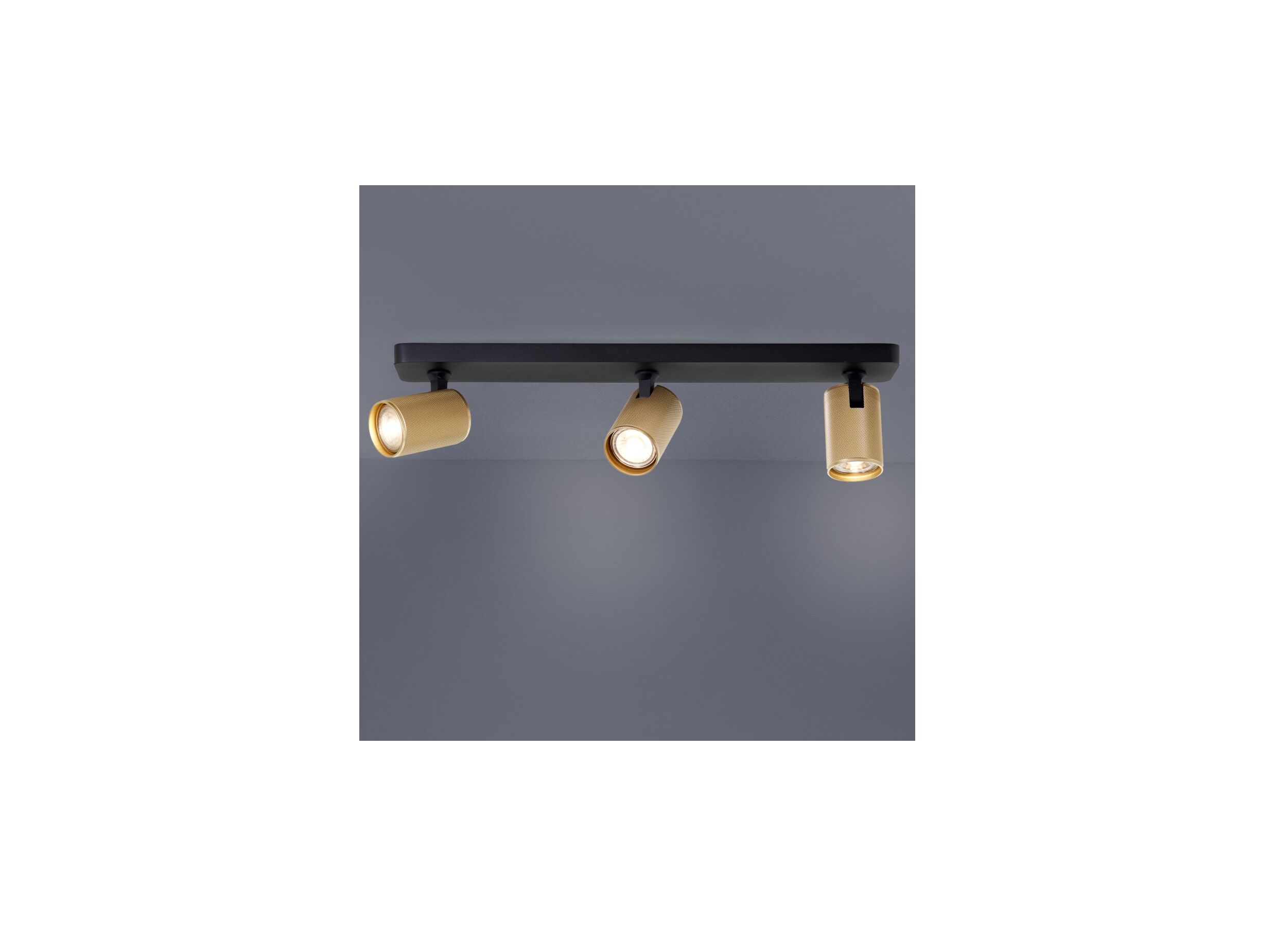 Foto ambiance - Spot LED Marty avec 3 spots 5W GU10