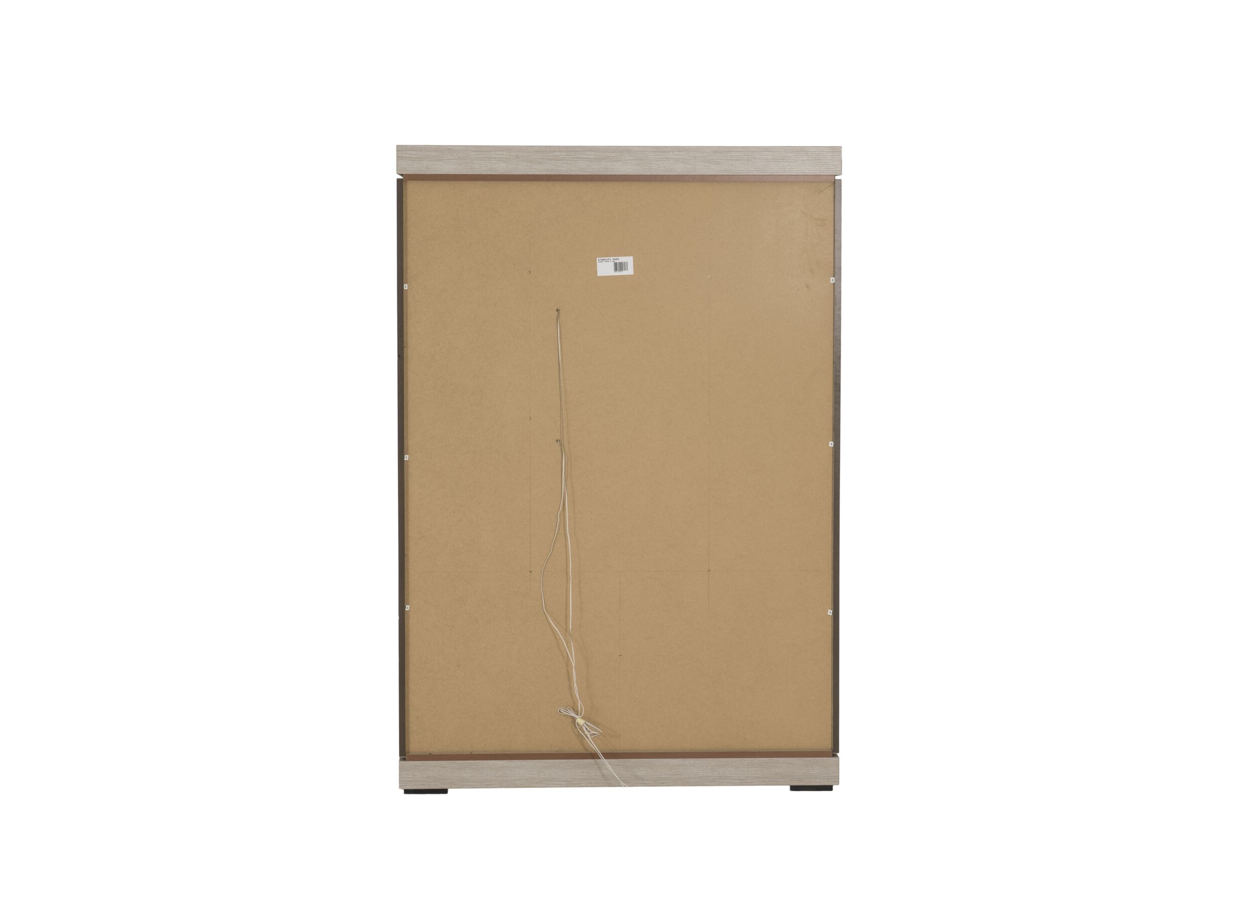 Vitrine Etna 125cm - décor - chêne millenium/gris clair
