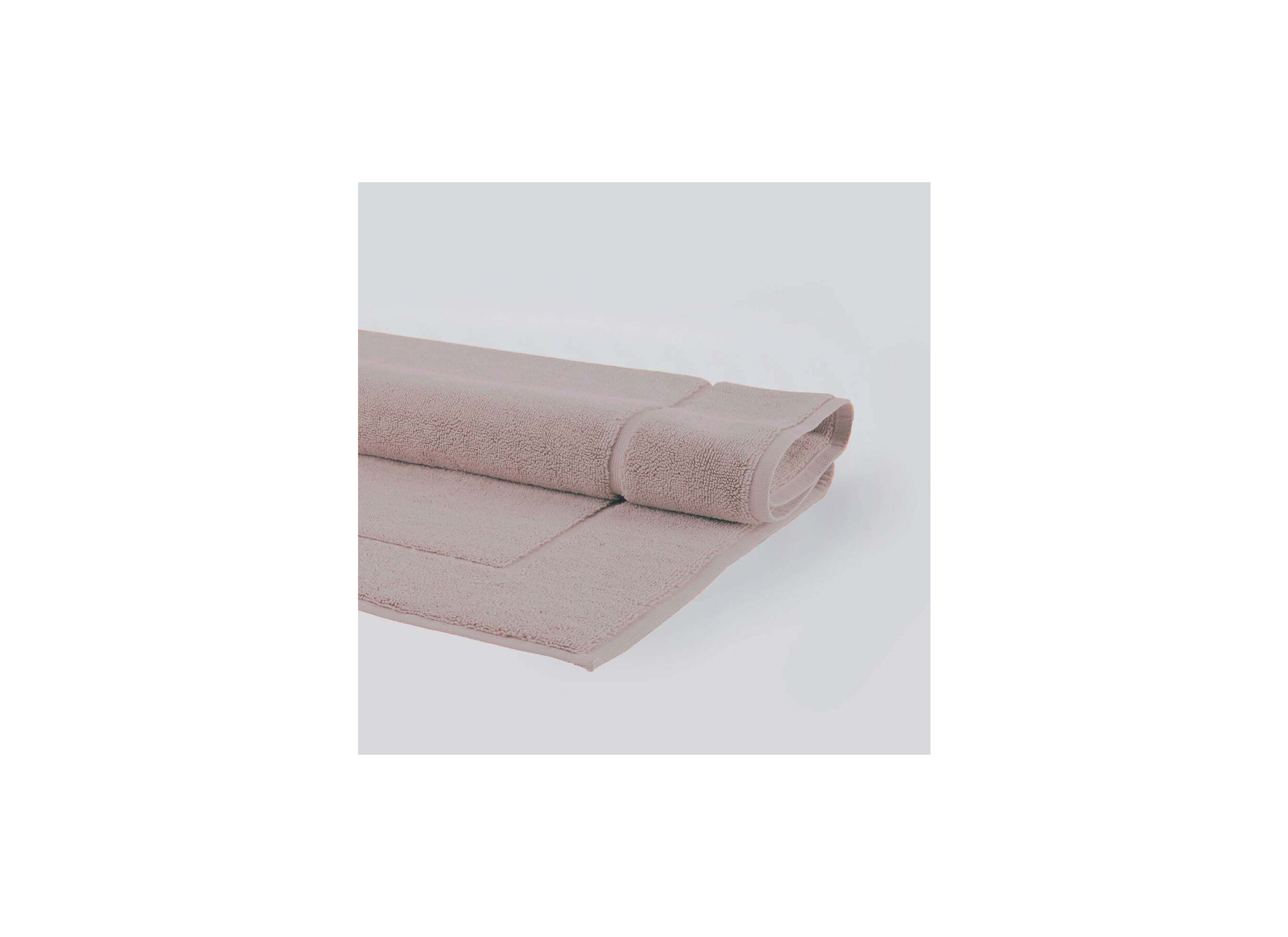 Detail - Tapis de bain London 60x100cm - tissu - nude