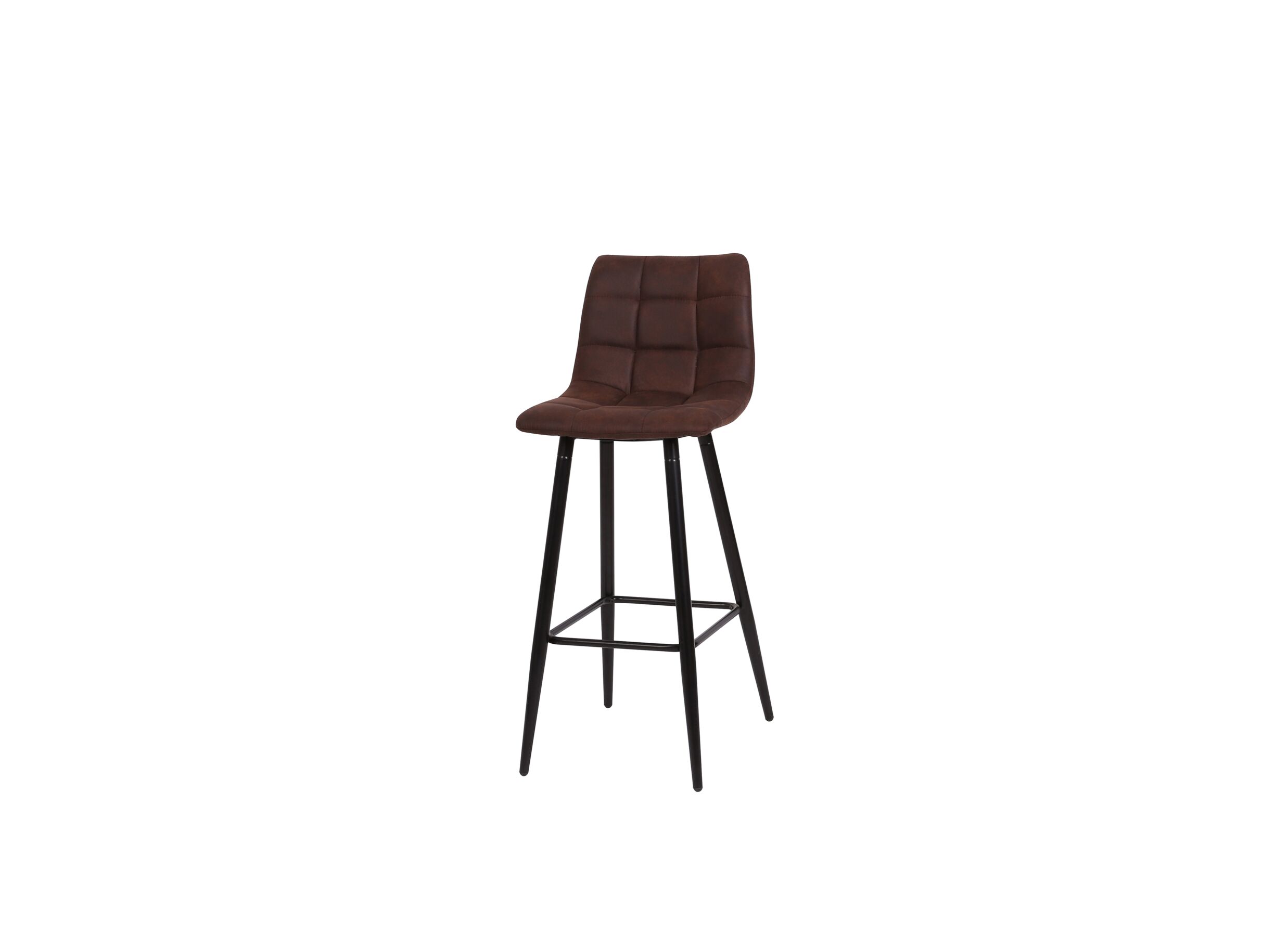 Barstoel Churchill ZH77,5cm - stof - bruin