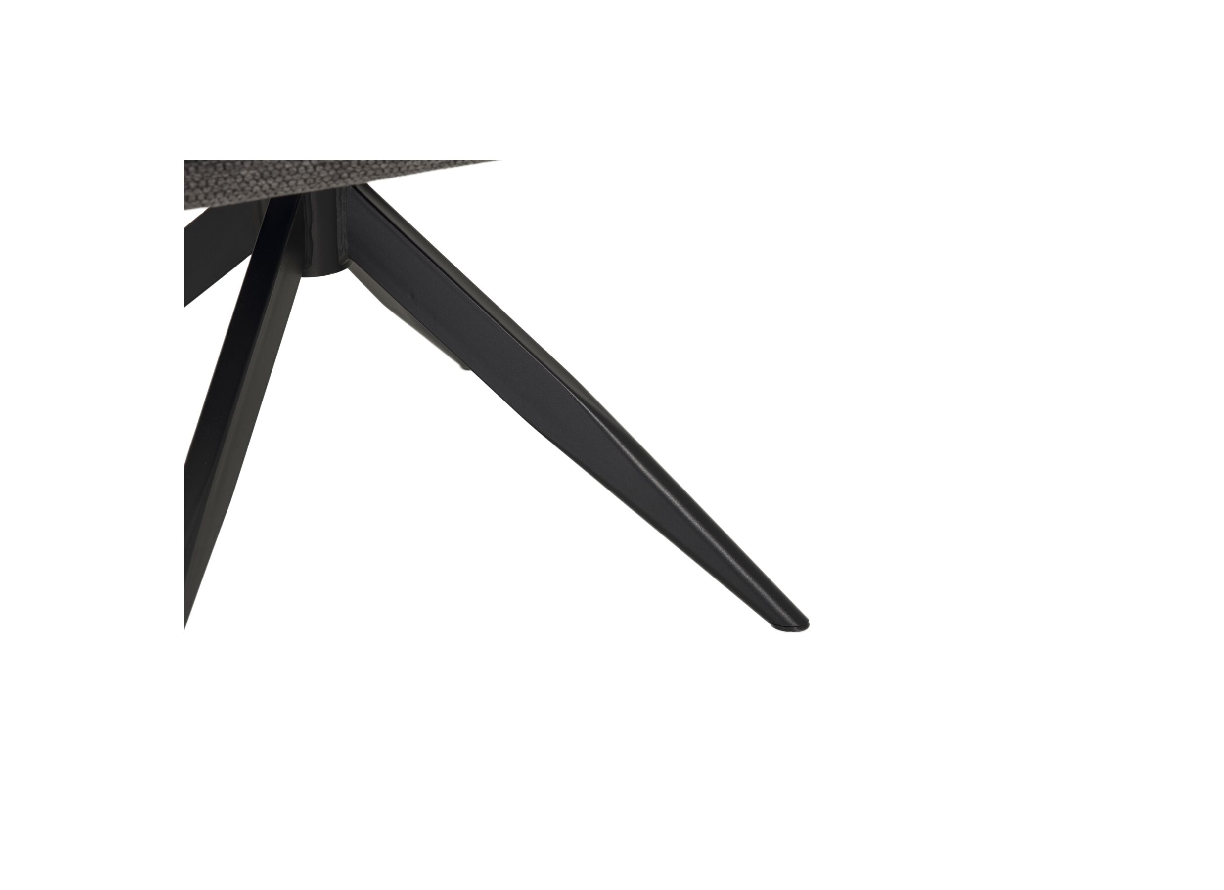 Draaistoel Getty 57x61x89cm - stof - grijs