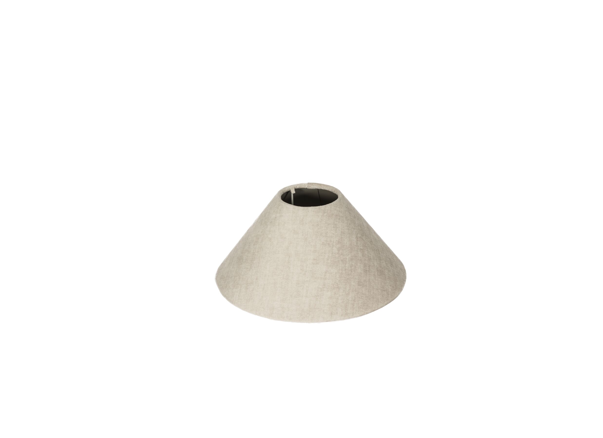 Lampenkap Juwel Ø30cm - stof - natuur - Abat-jour Juwel Ø30cm - tissu - nature