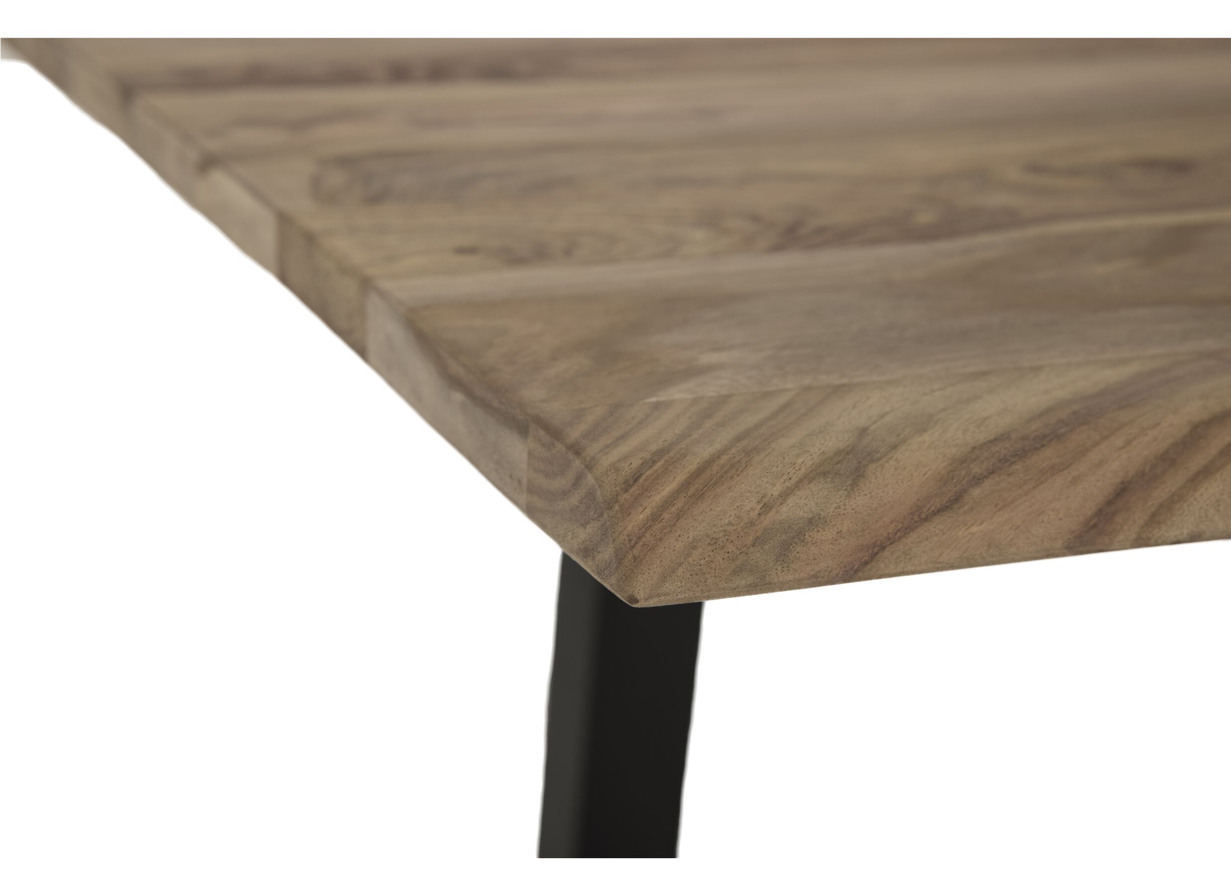 Table Woodshed 240x100cm - sheesham massif - naturel