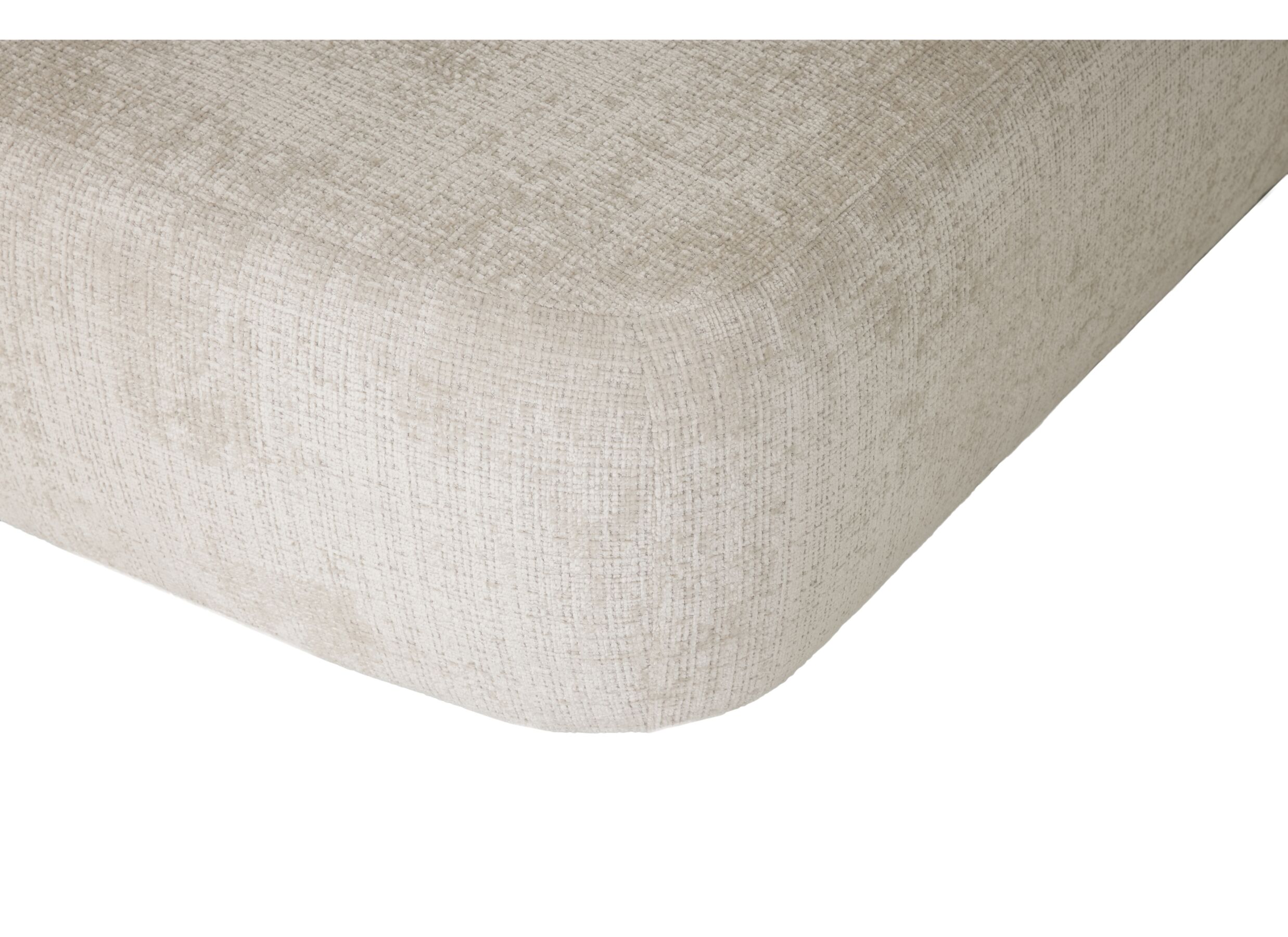 Detail - Canapé d'angle Bled 411x174cm - tissu - sable