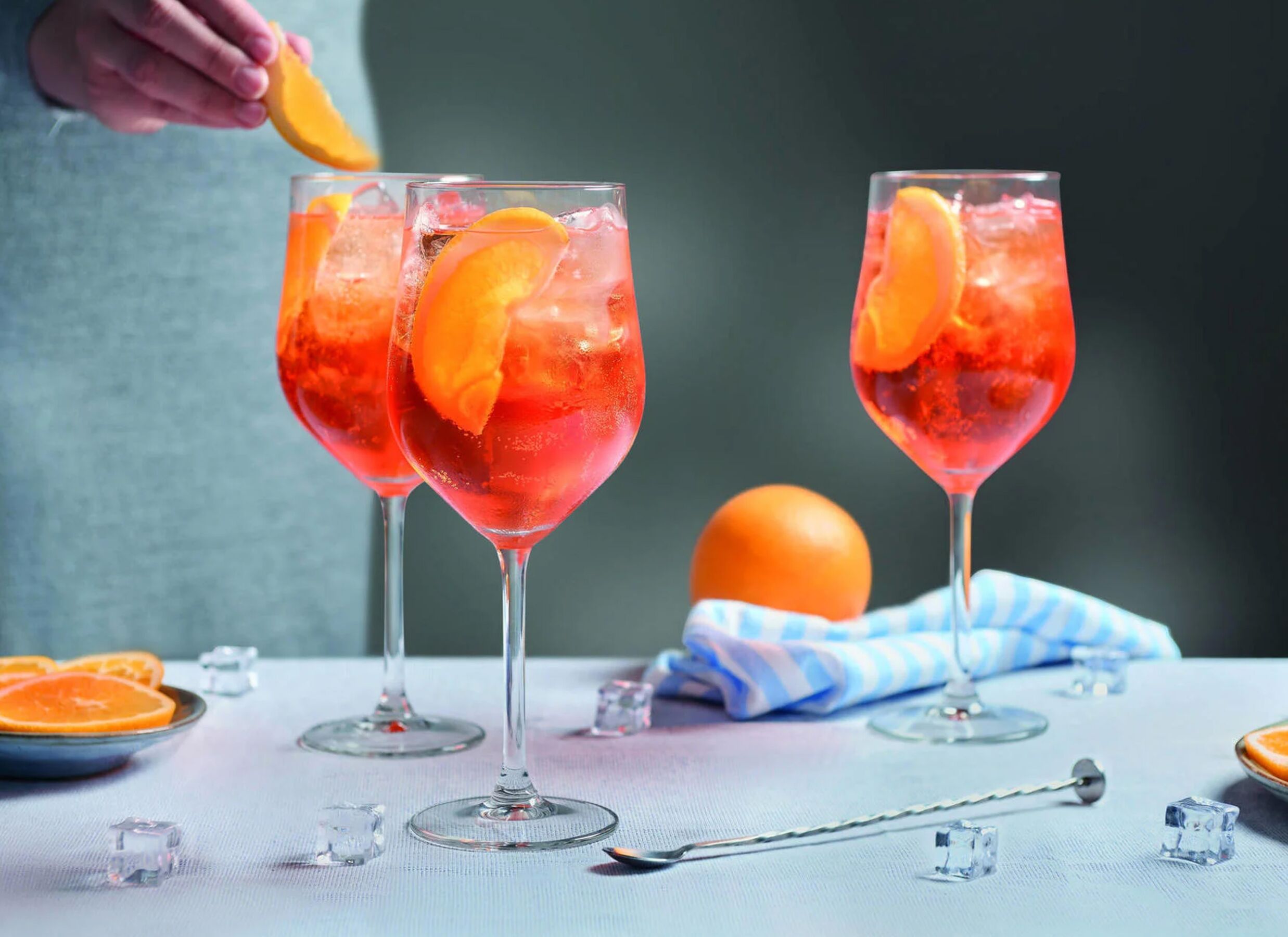 Foto ambiance - Verre cocktail Spritz 62cl - verre - transparent lot de 4