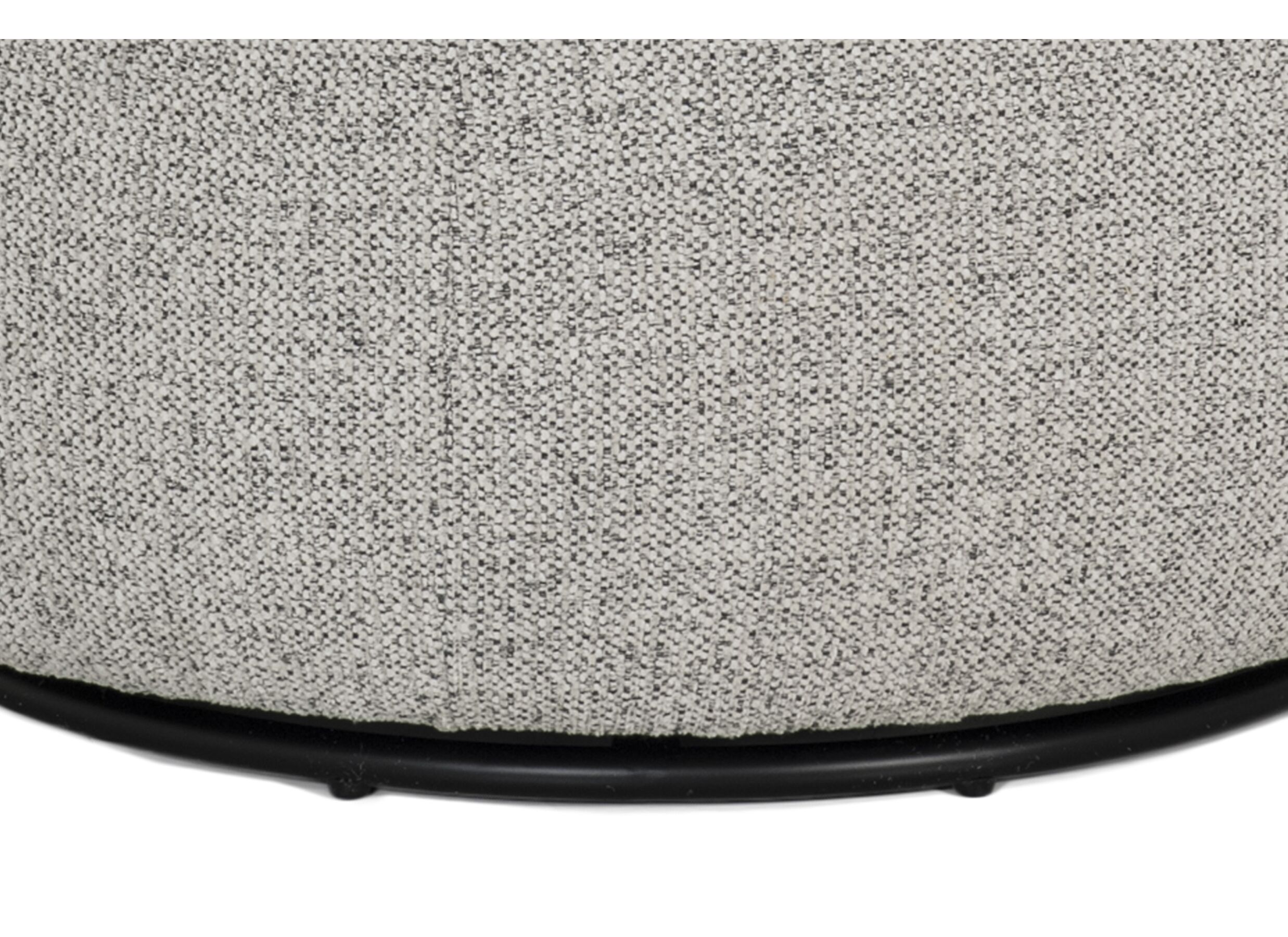 Detailfoto - Fauteuil Rege 80x82x68cm - stof - grijs