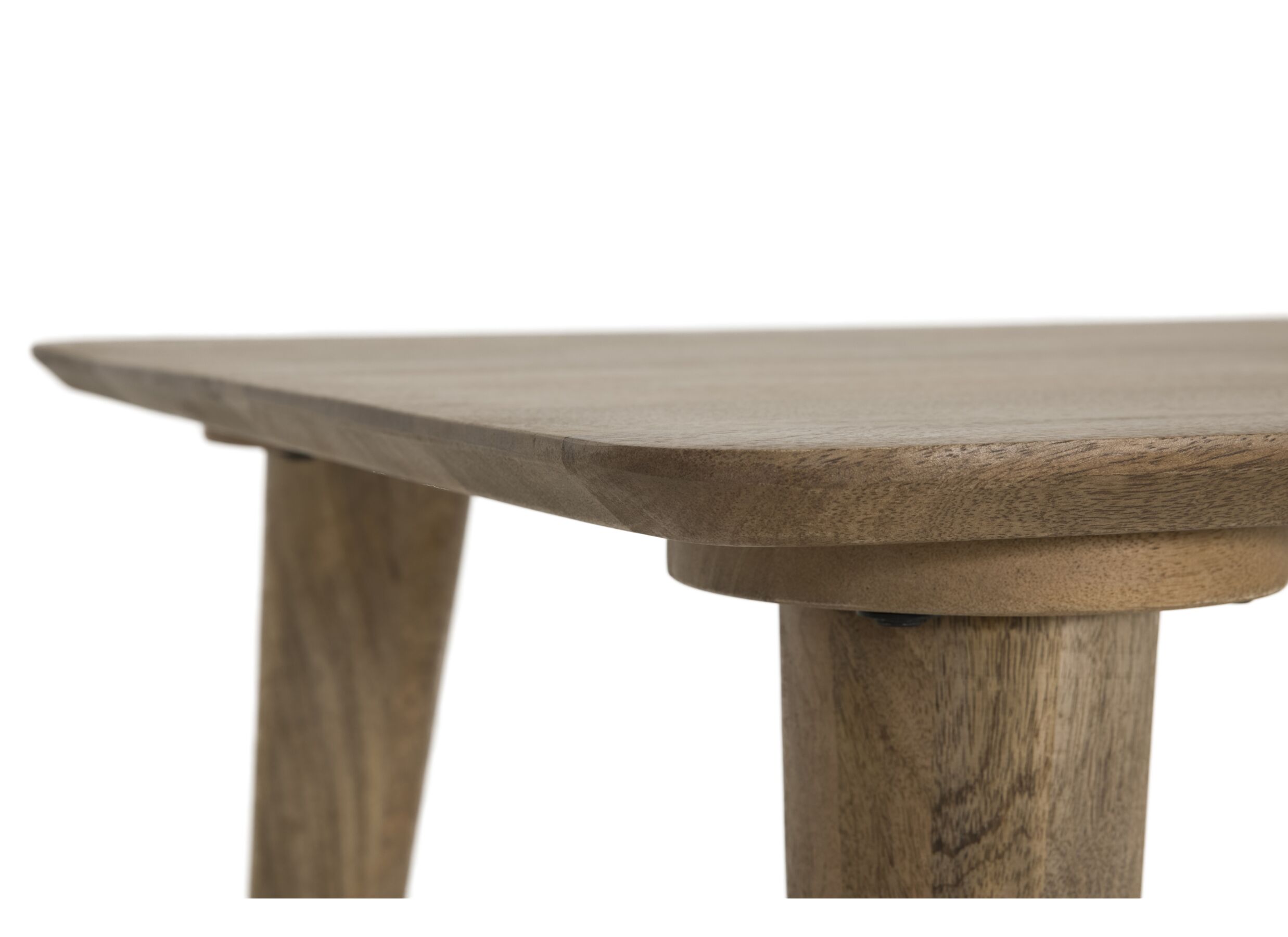 Detail - Table Tiresias 190x100cm - manguier massif - naturel