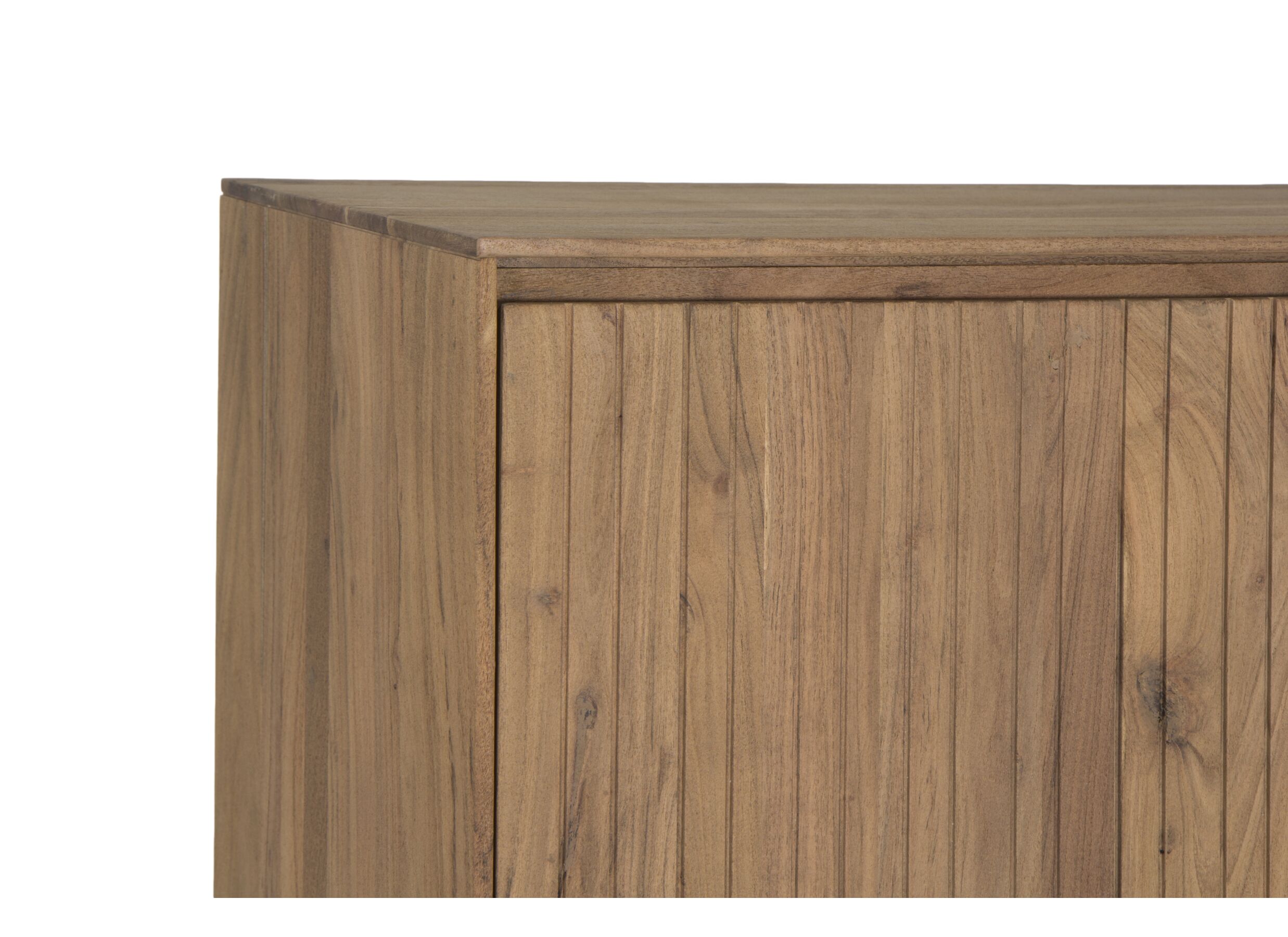 Kast Aquilano 120x45x170cm - acacia massief - naturel