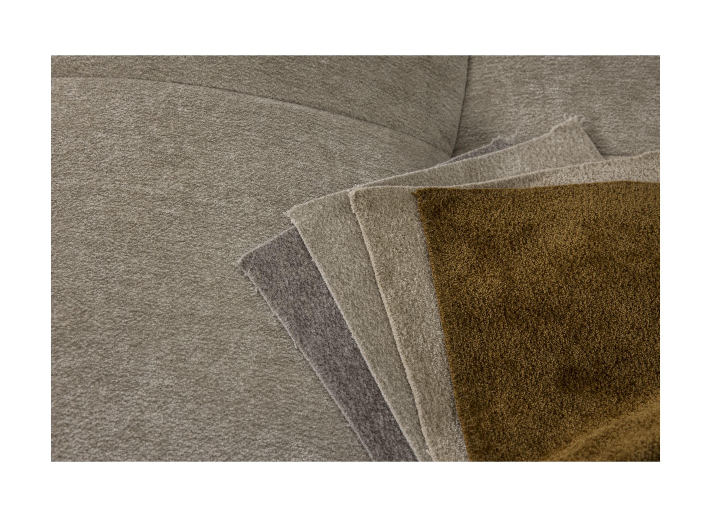 Kleurstaal - Hoeksalon Ivy 389x257cm - stof - linen