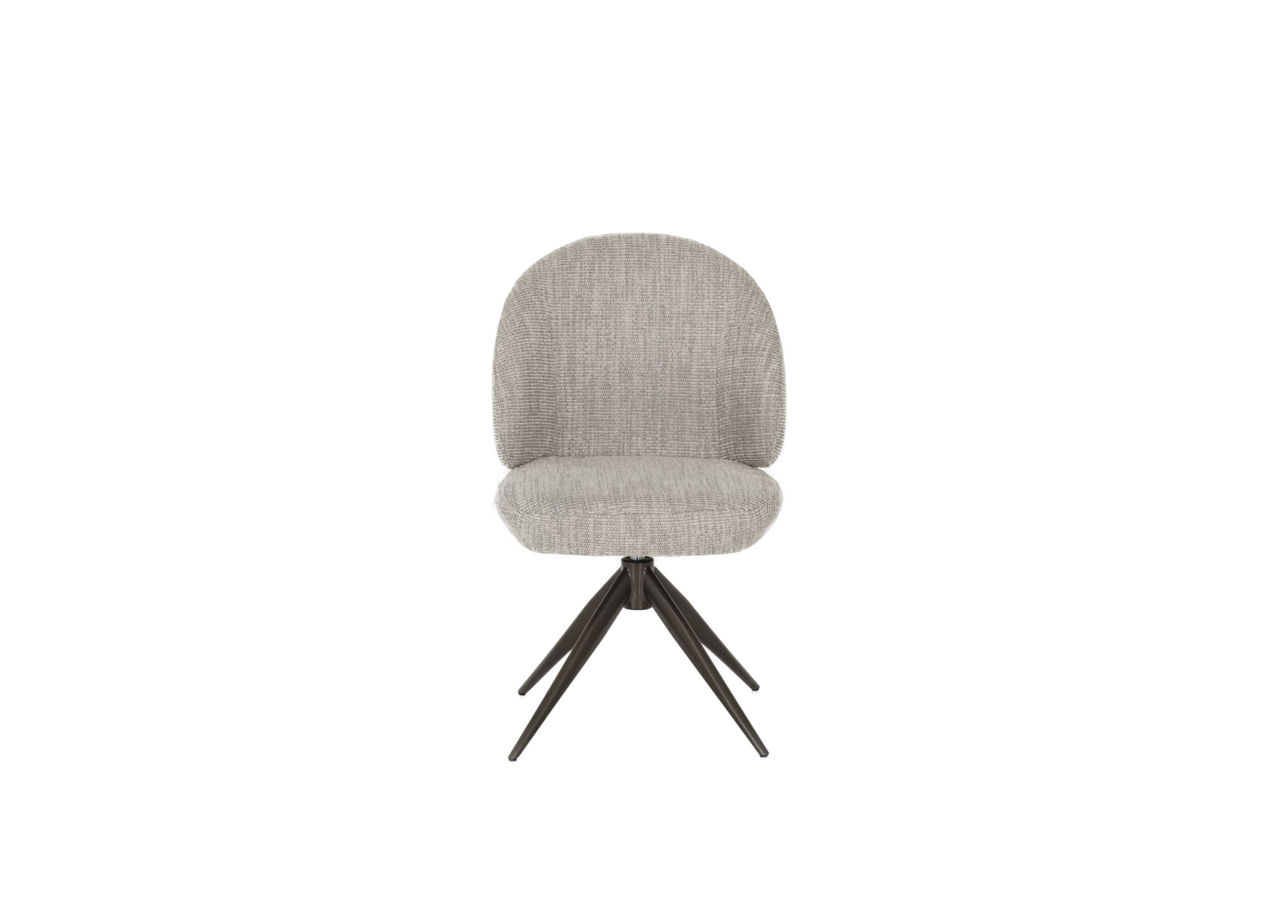 Aperçu - Chaise pivotante Wave fibre polyester - gris