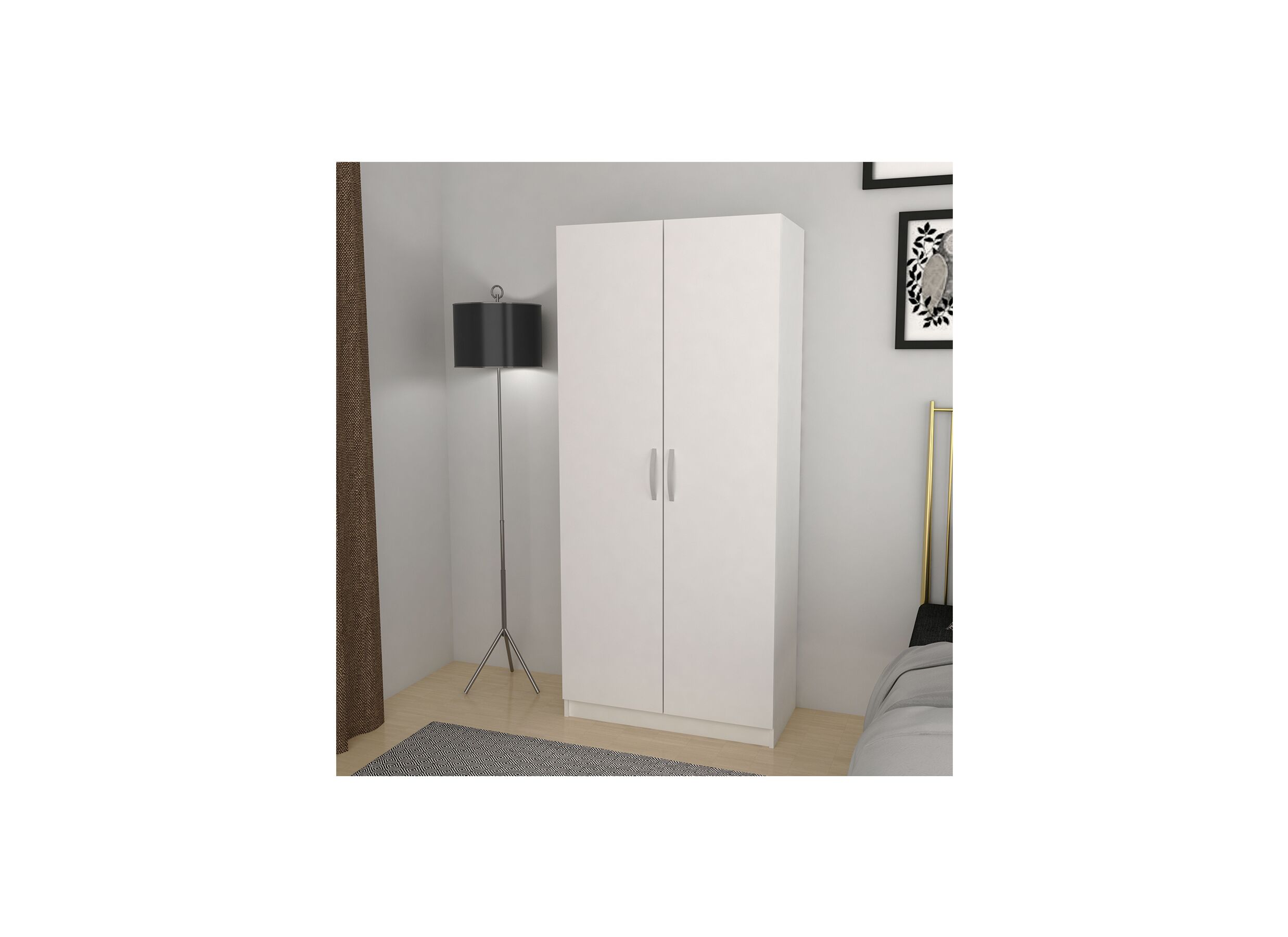 Opbergkast 80cm - decor - snow white