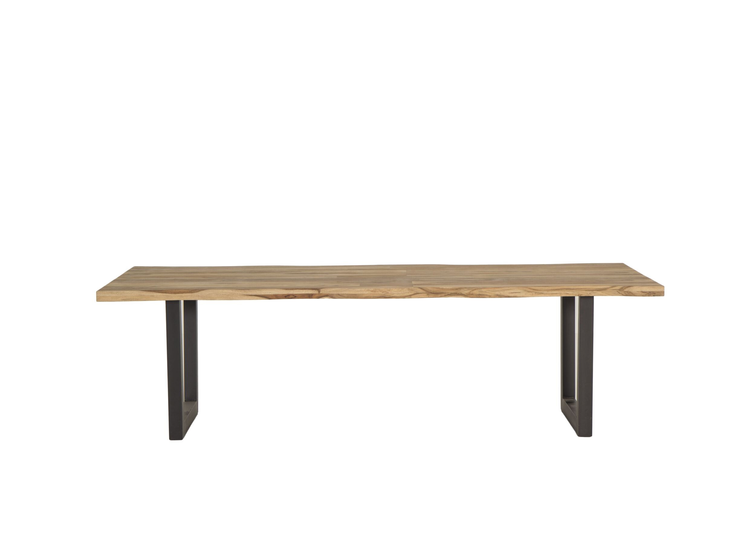 Boomstamtafel Scarface 240x110cm - sheesham massief - naturel