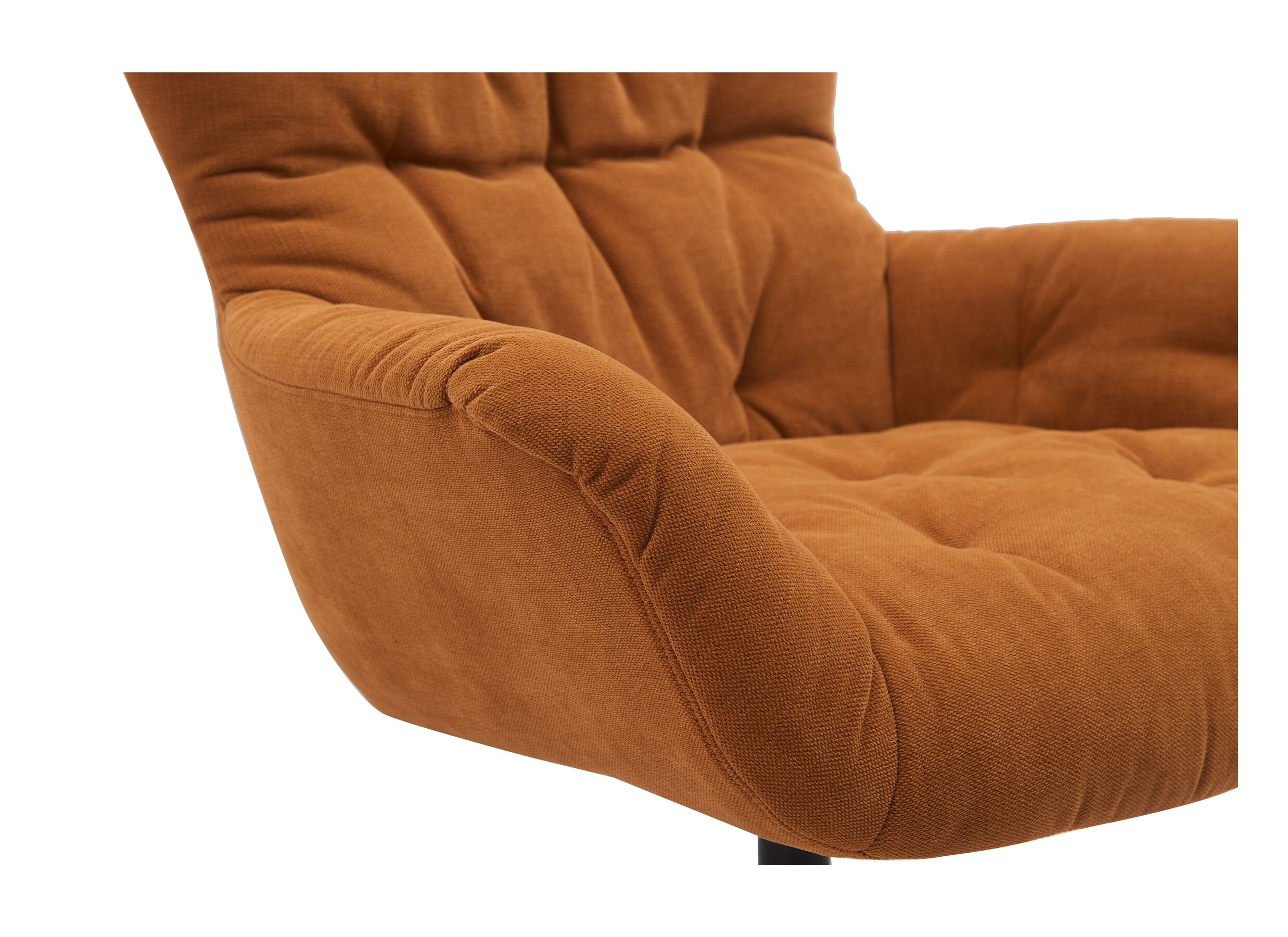 Fauteuil Hopi 80x83x88cm - stof - oranje