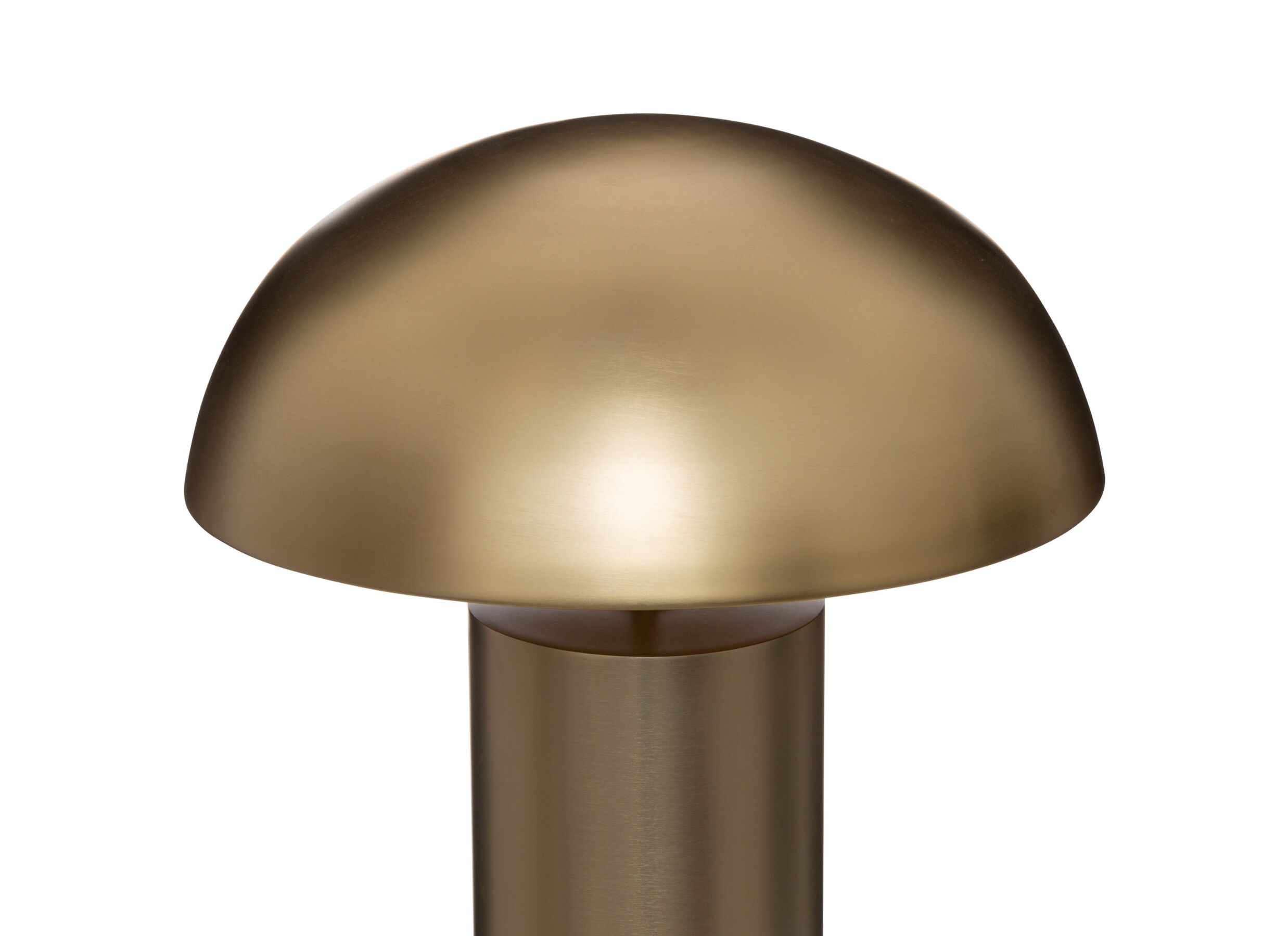 Detail - Lampadaire Champi H97cm E27 - acier - doré