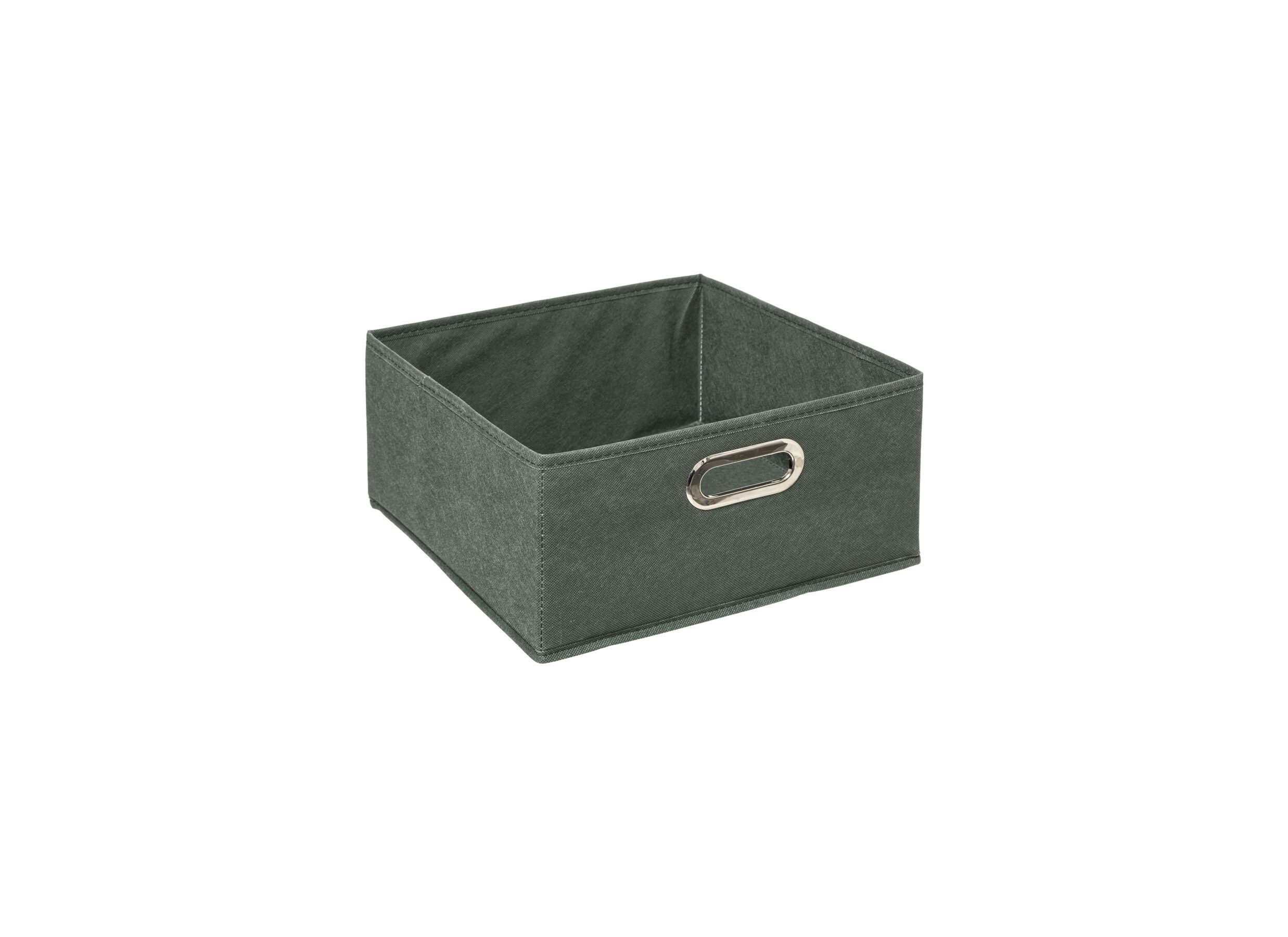 Boite de rangement 31x31x15cm khaki - Boite de rangement 31x31x15cm khaki