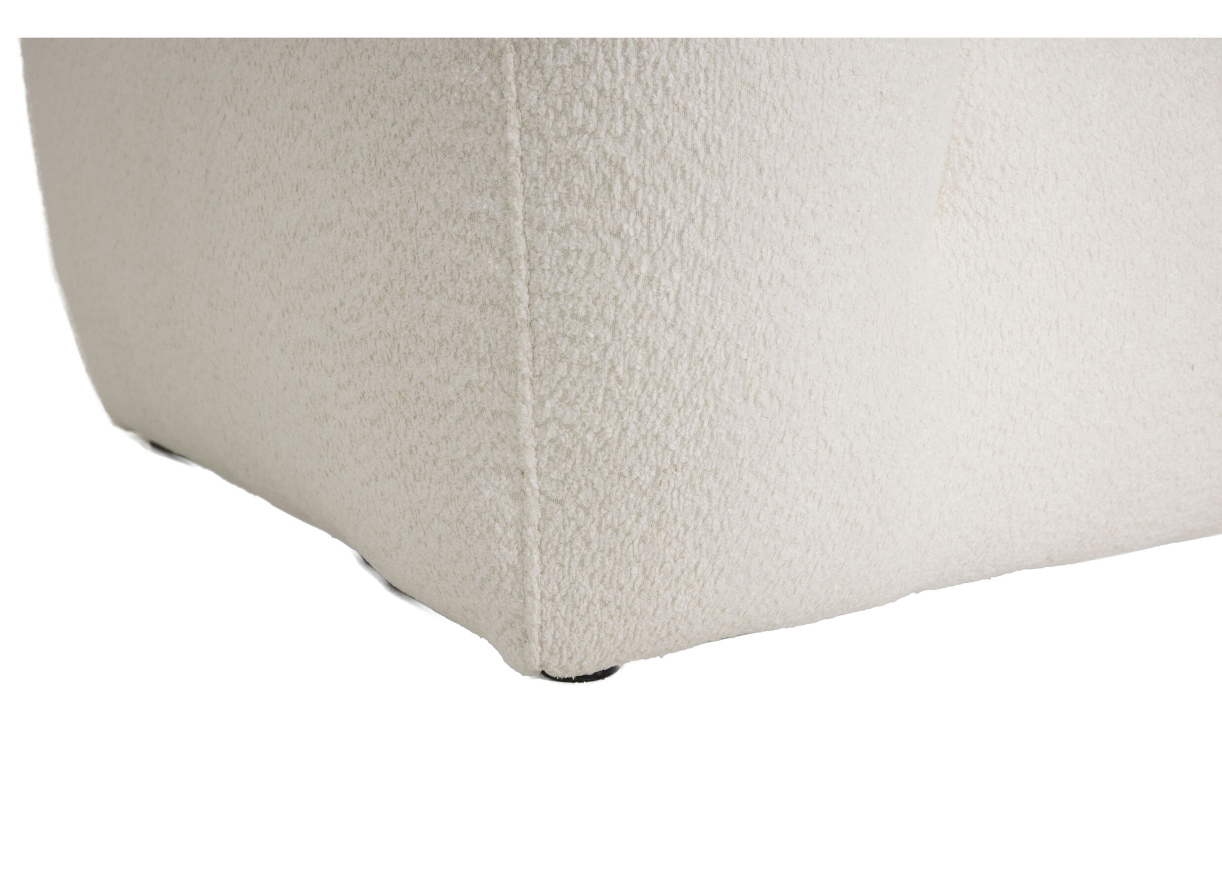 Hoeksalon Body 380x122cm - stof - ecru