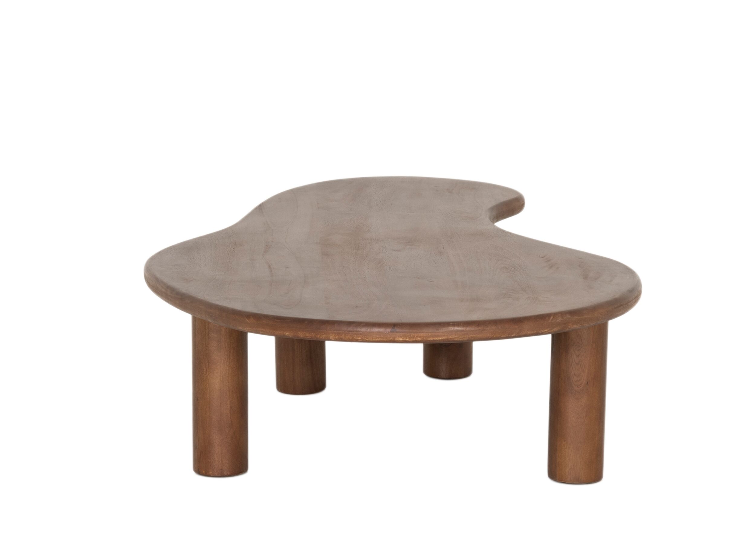 Aperçu - Table basse Goutte 145x85cm - manguier massif - marron