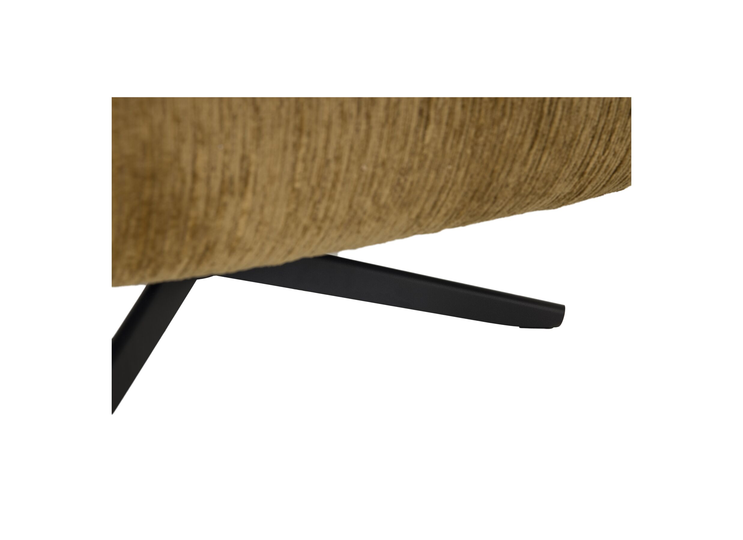 Detailfoto - Fauteuil Berlin 87x84x76cm - stof - pompoen