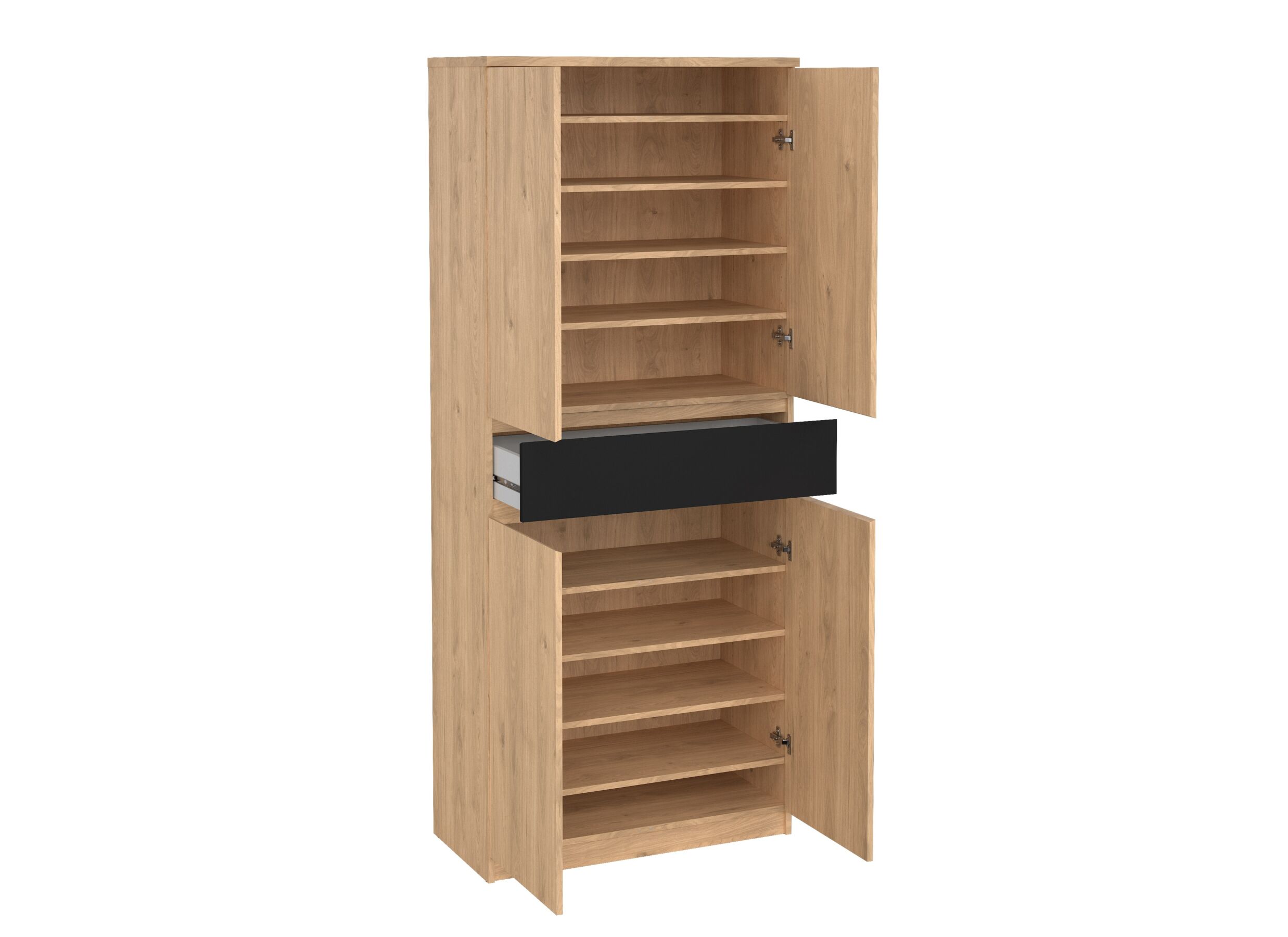 Armoire à chaussures Naia 80x40x192cm