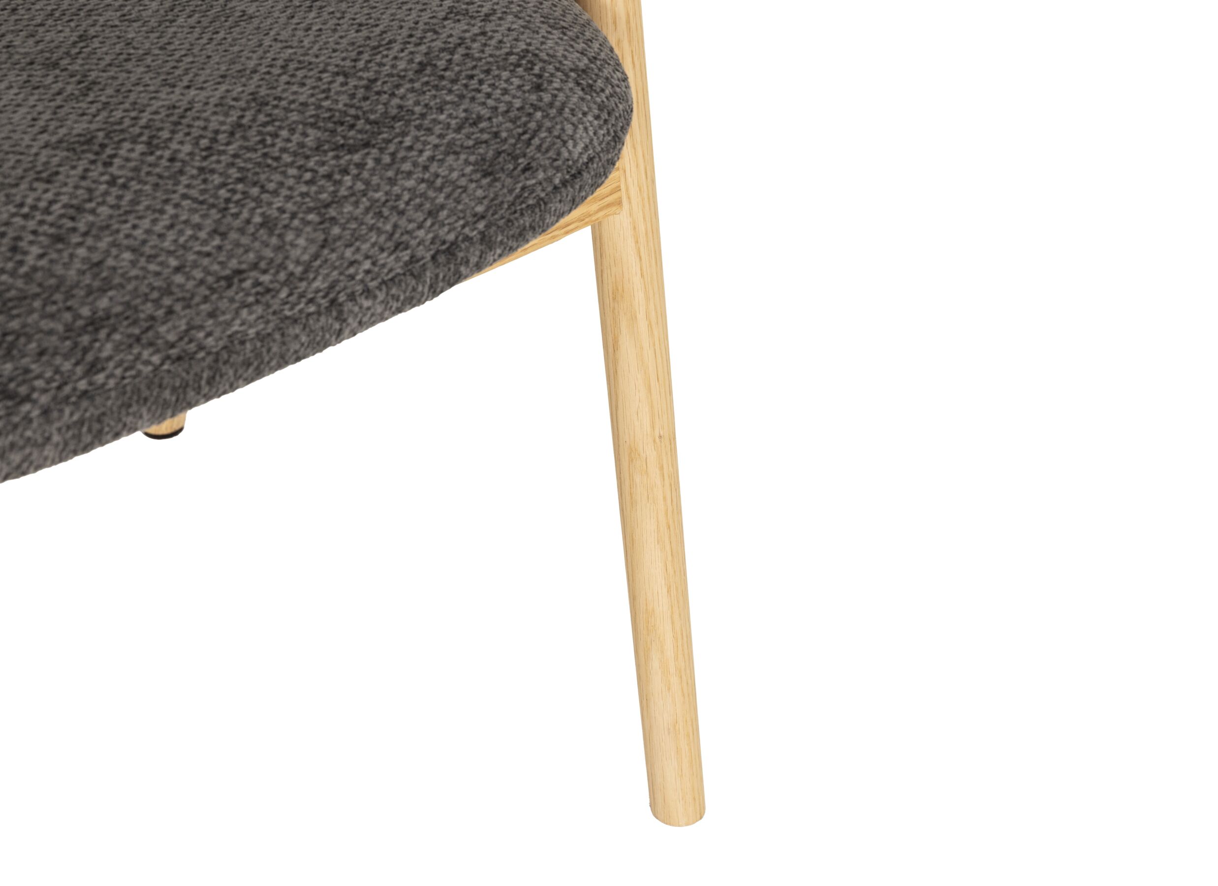 Detail - Chaise Hierro 60x57x80cm - tissu - anthracite