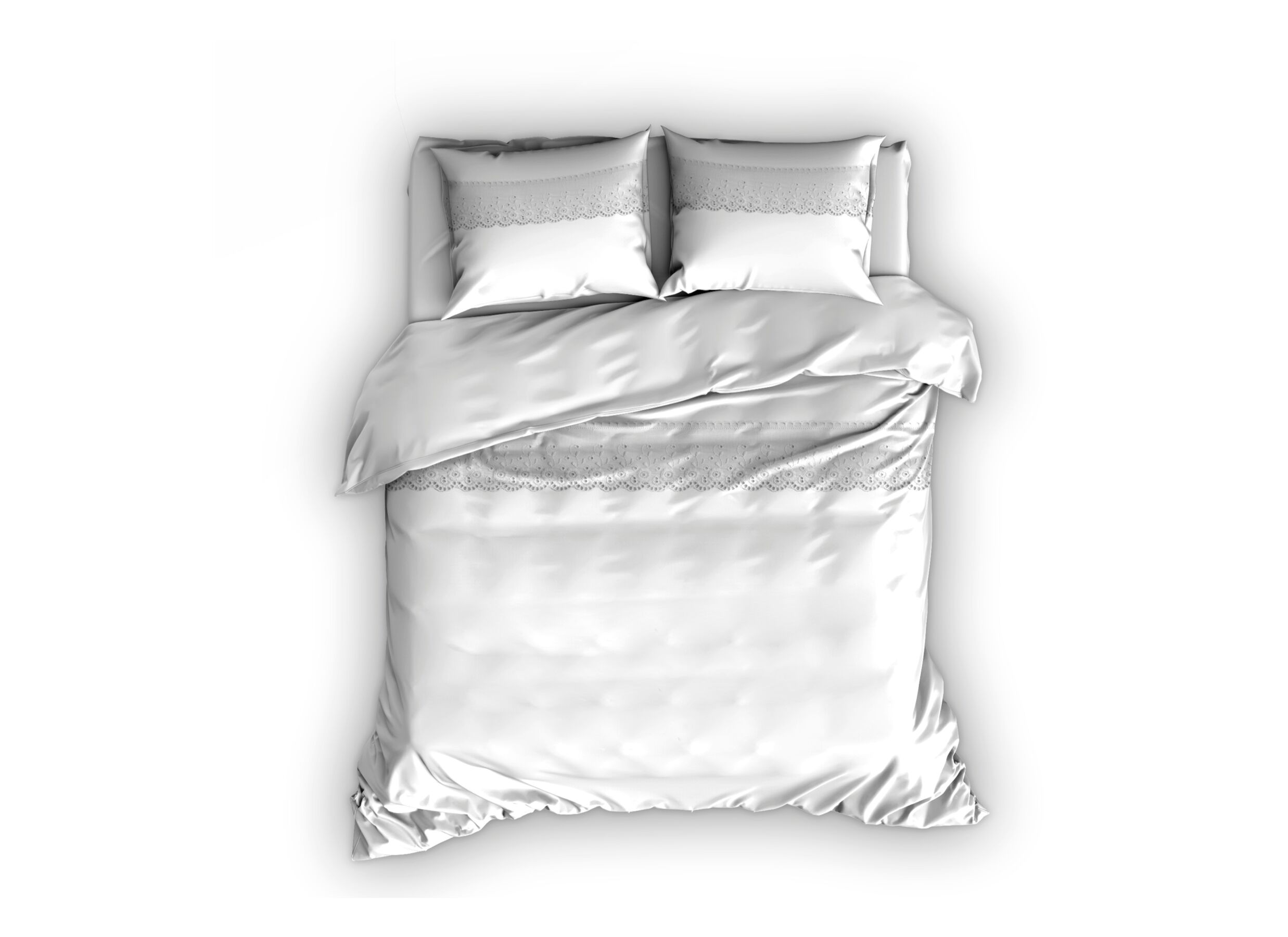 Housse de couette Vienna 200x200/220cm coton - Housse de couette Vienna 200x200/220cm coton