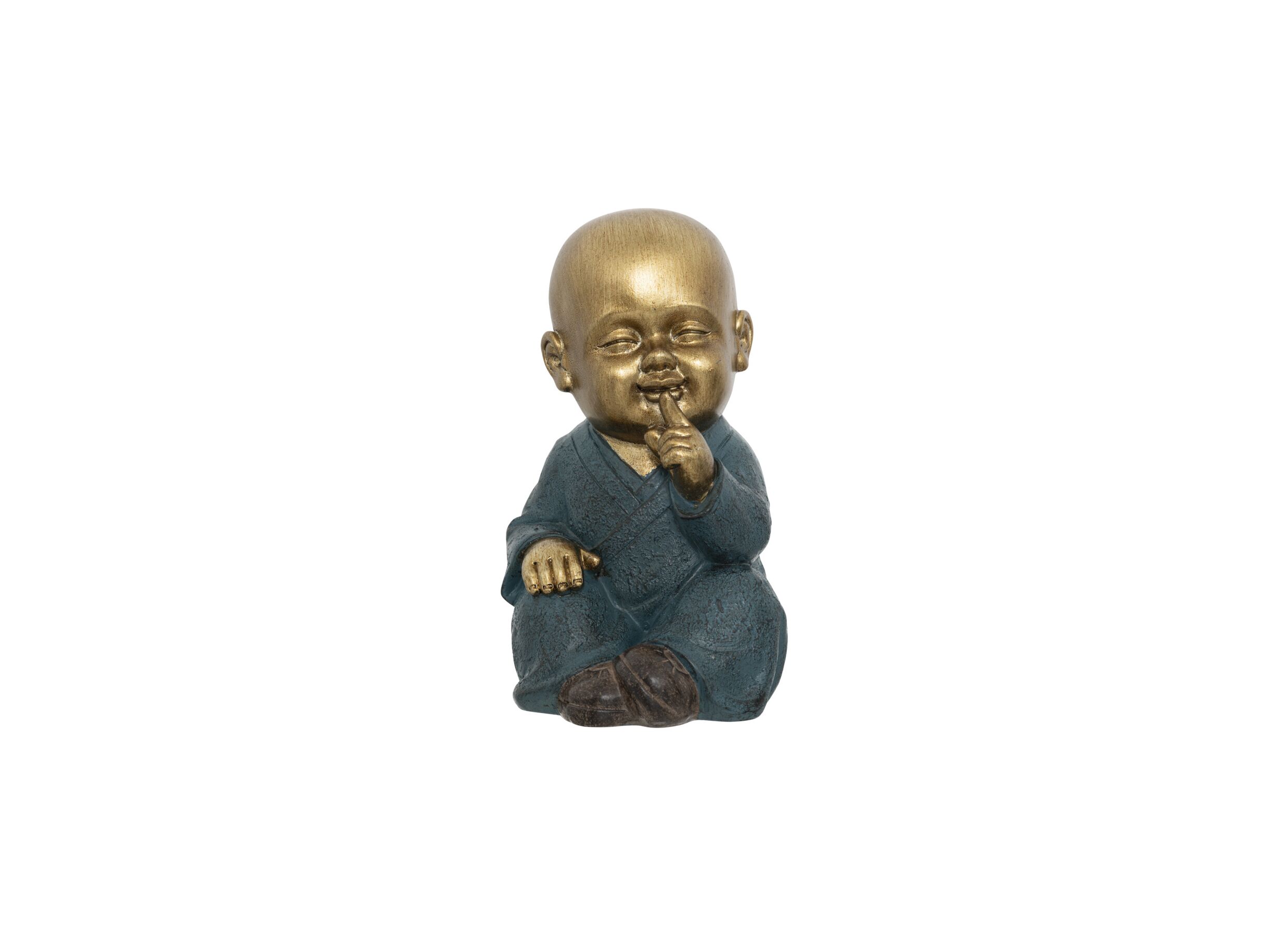 Aperçu - Statue bouddha Sagesse Jiling H21cm lot de 3