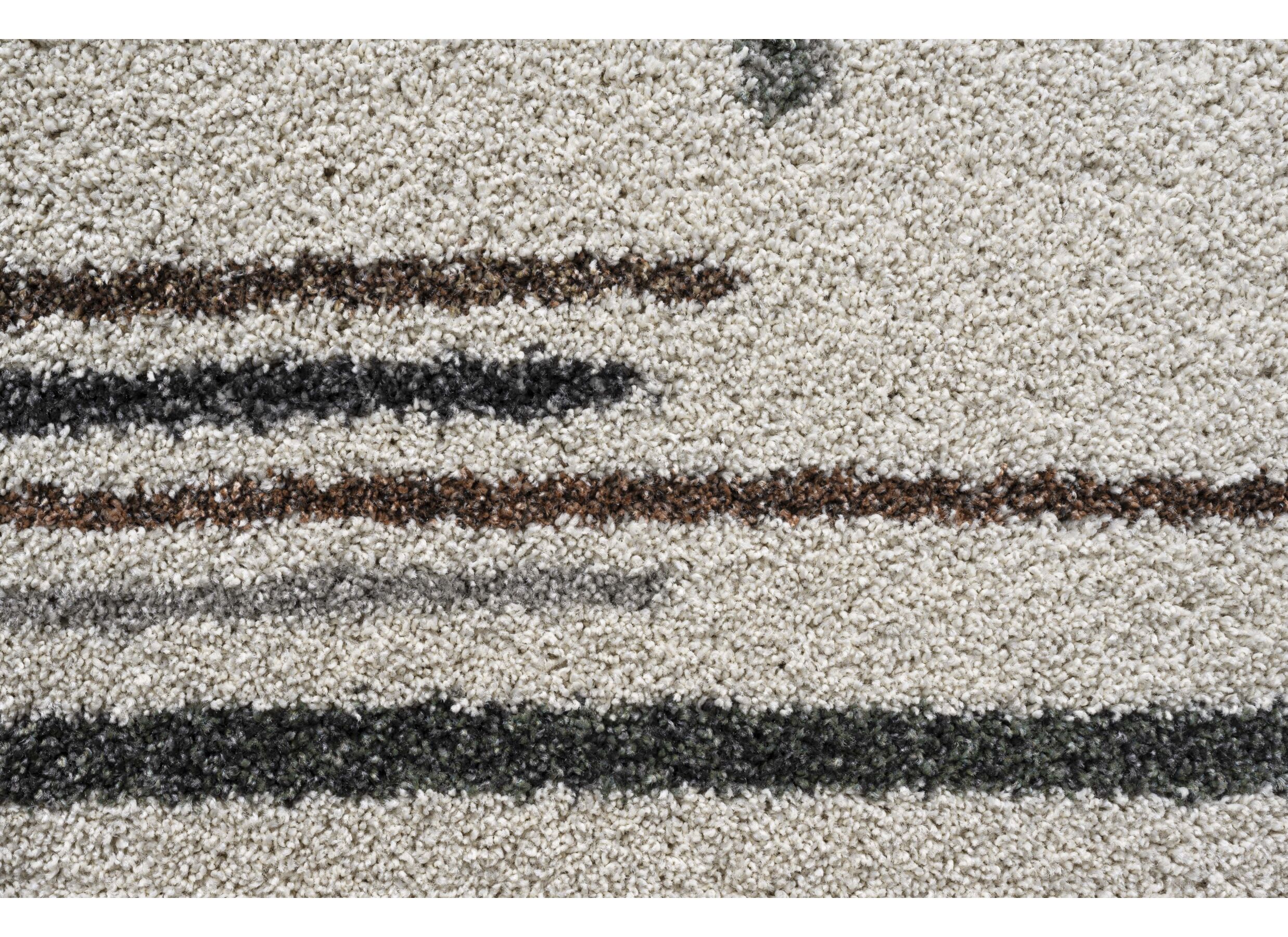 Detailfoto - Tapijt Medusa 160x230cm - polyester - beige/multicolor