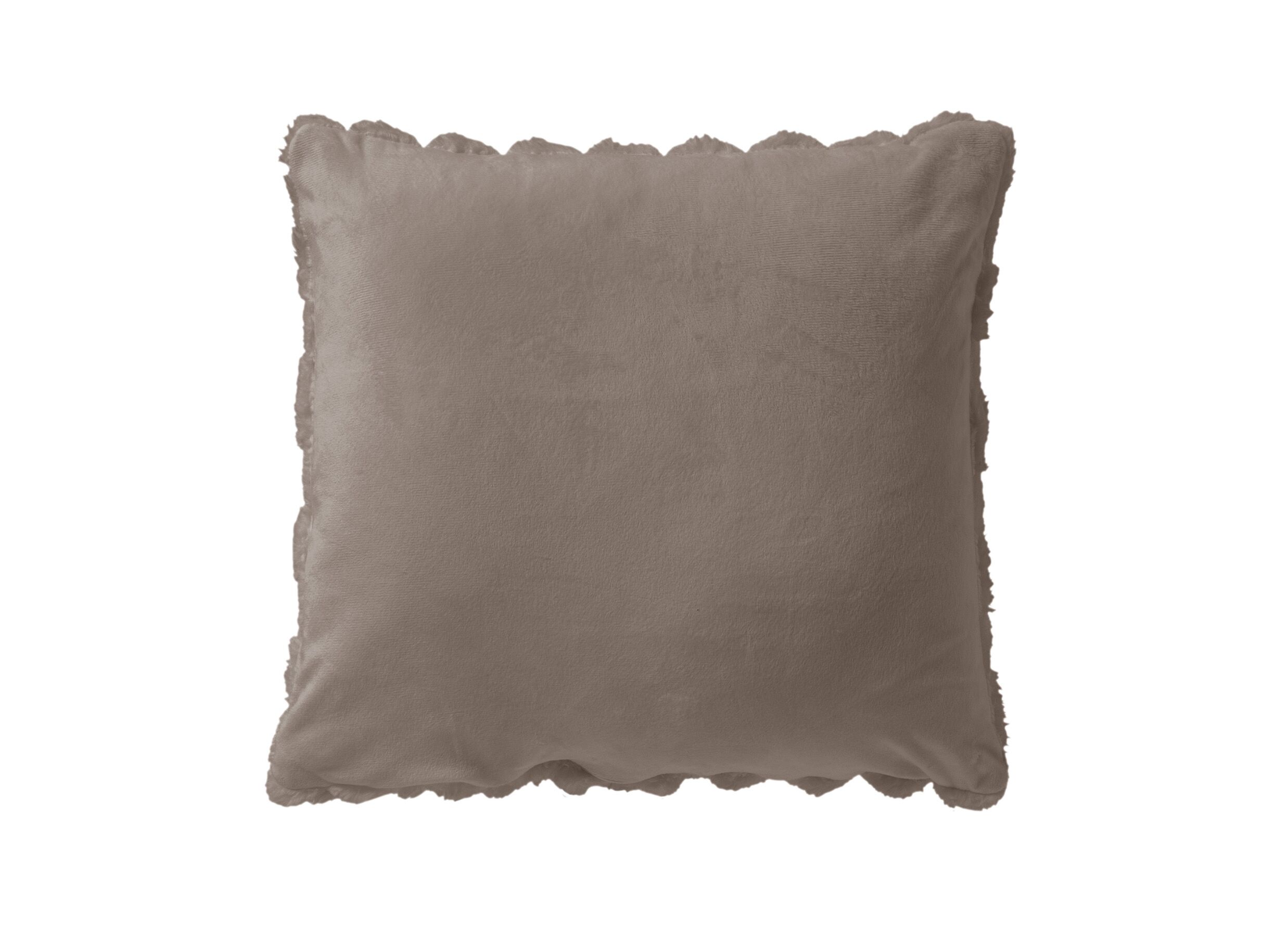 Detailfoto - Kussen Viva 45x45cm - gerecycleerd polyester - driftwood