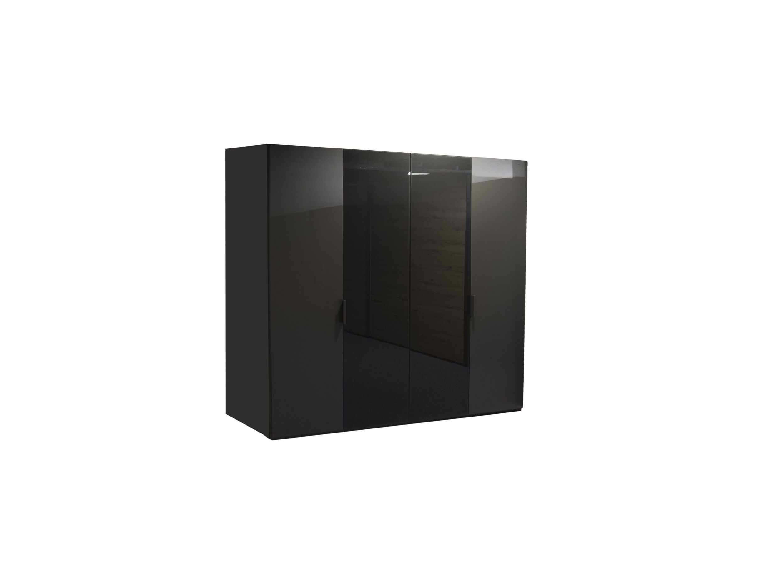 Kleerkast Select 200cm - decor - grafiet - Garde-robe Select 200cm - décor - graphite
